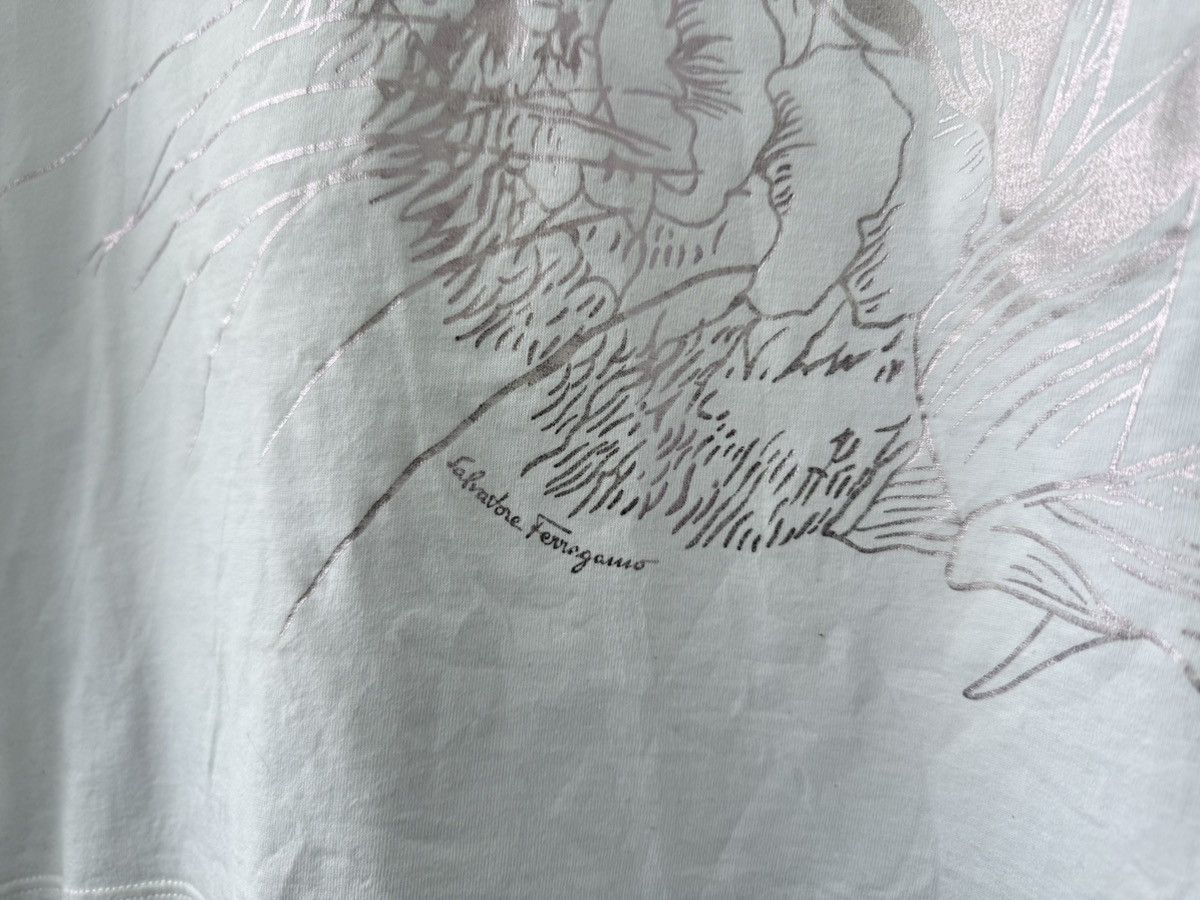 Salvatore Ferragamo Salvatore Ferragamo Tshirt Size L / US 10 / IT 46 - 4 Thumbnail