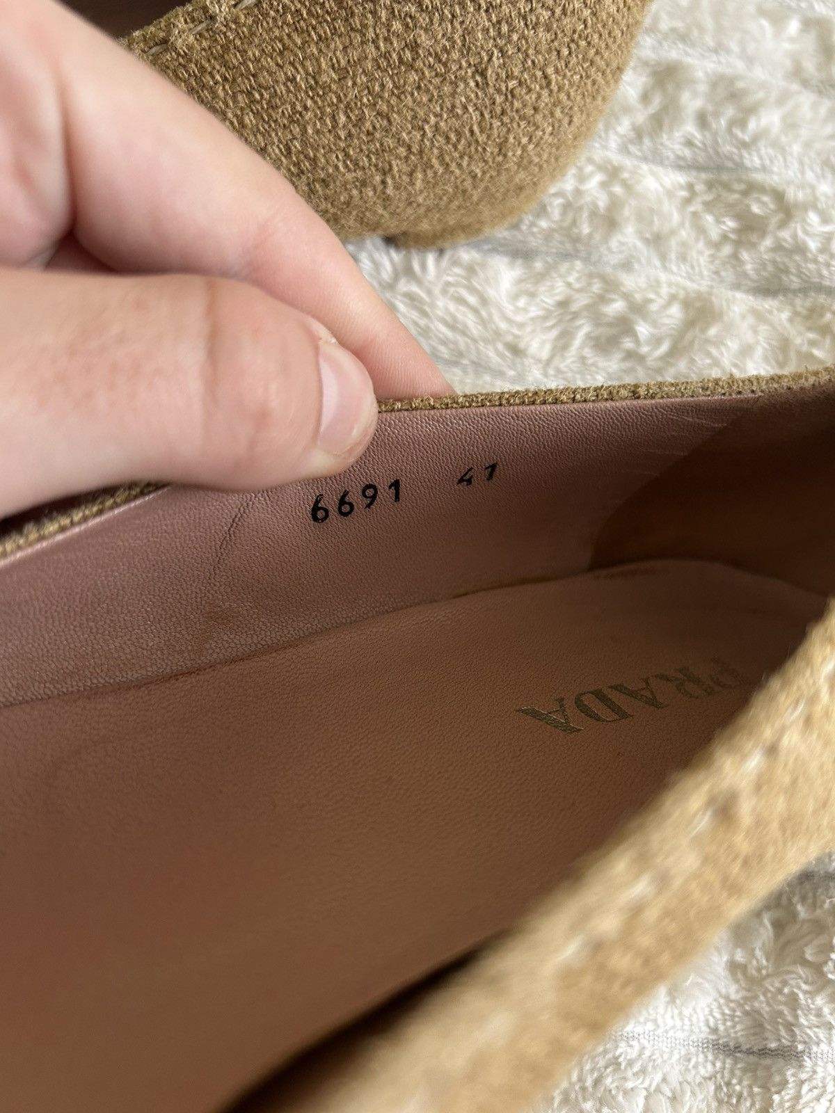 Prada Prada Luxury Brown Wool Smoking Slippers Size 41 Size US 11 / IT 41 - 14 Thumbnail