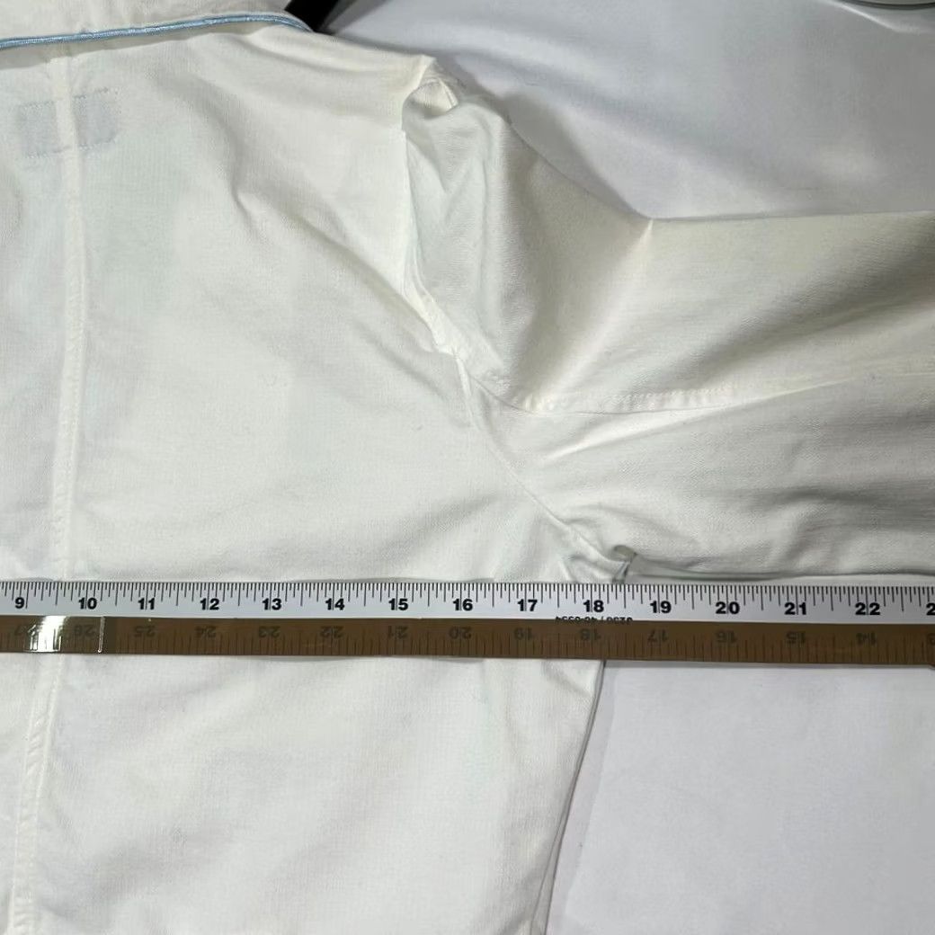 Juicy Couture VINTAGE Juicy Couture Blazer Shirt Womens Large White Size 36" / US 14 / IT 50 - 8 Thumbnail