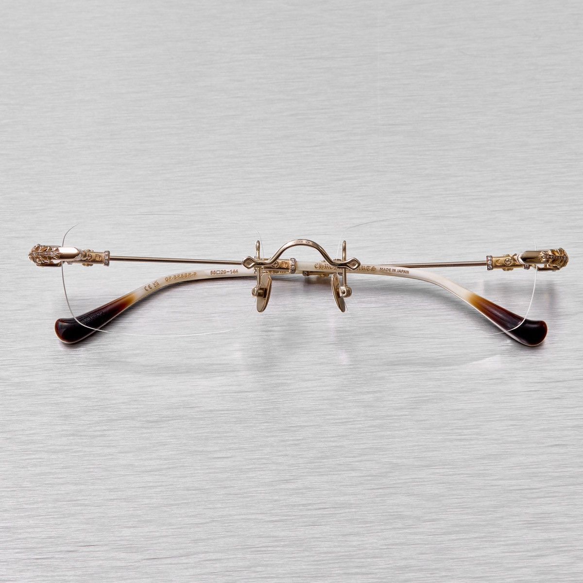 Chrome Hearts CHROME HEARTS PILLS III GP - BRBBR DIAMOND BOY GLASSES Size ONE SIZE - 8 Thumbnail