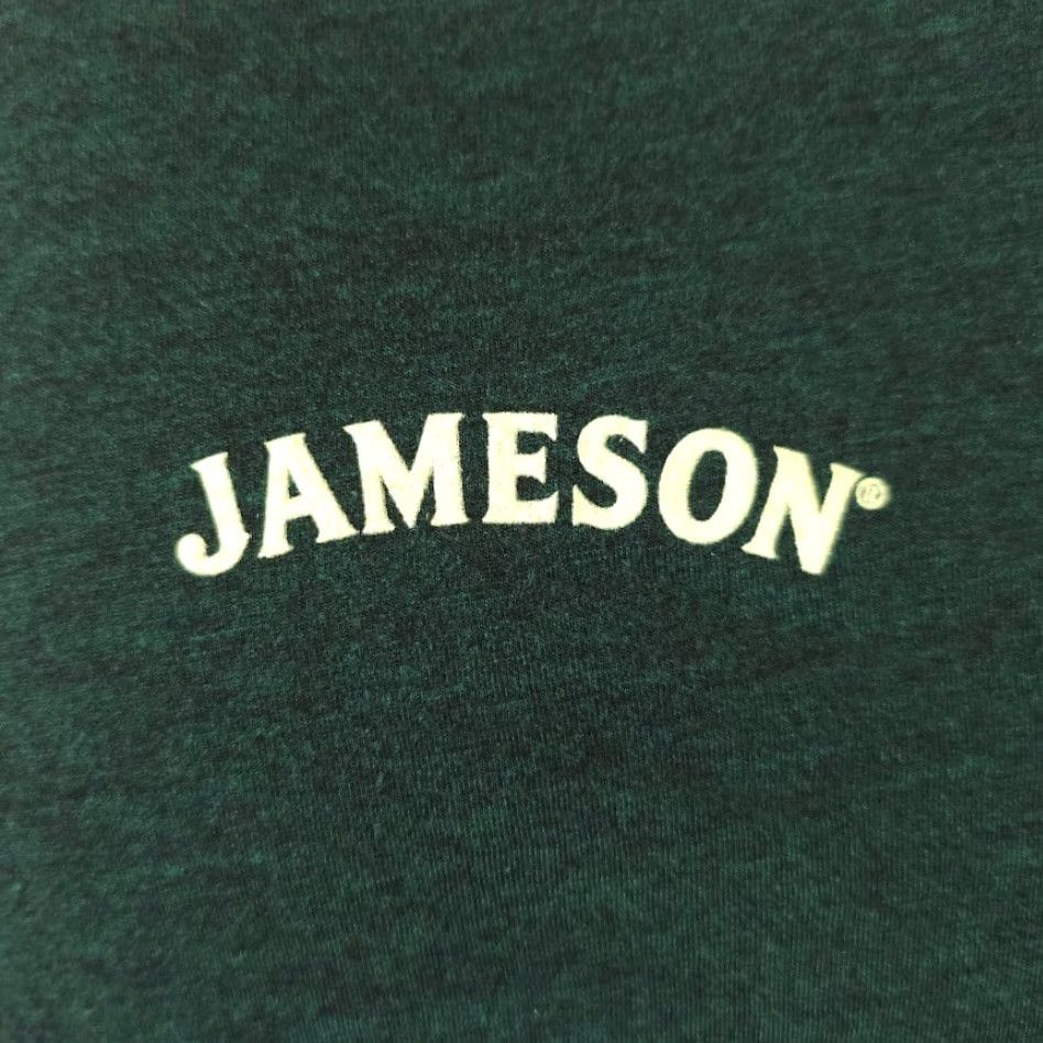 Vintage Jameson Irish Whiskey T Shirt Mens Size Large Green Liquor Promo Shirt Size US L / EU 52-54 / 3 - 3 Thumbnail