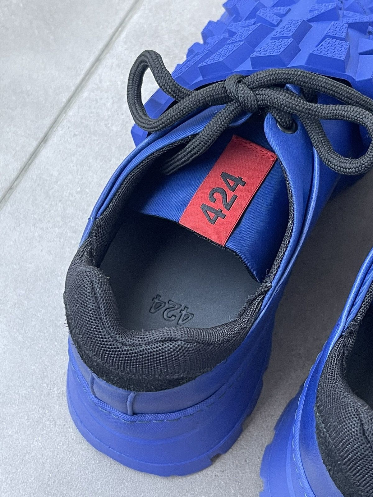 424 !DS! SS23 424 On Fairfax Blue Car Shoes Size US 12 / EU 45 - 18 Thumbnail