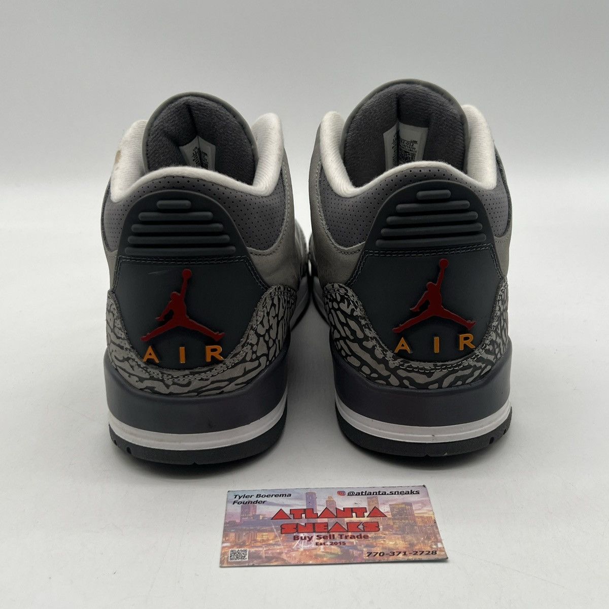 Jordan Brand Air Jordan 3 cool grey Size US 11.5 / EU 44-45 - 3 Thumbnail