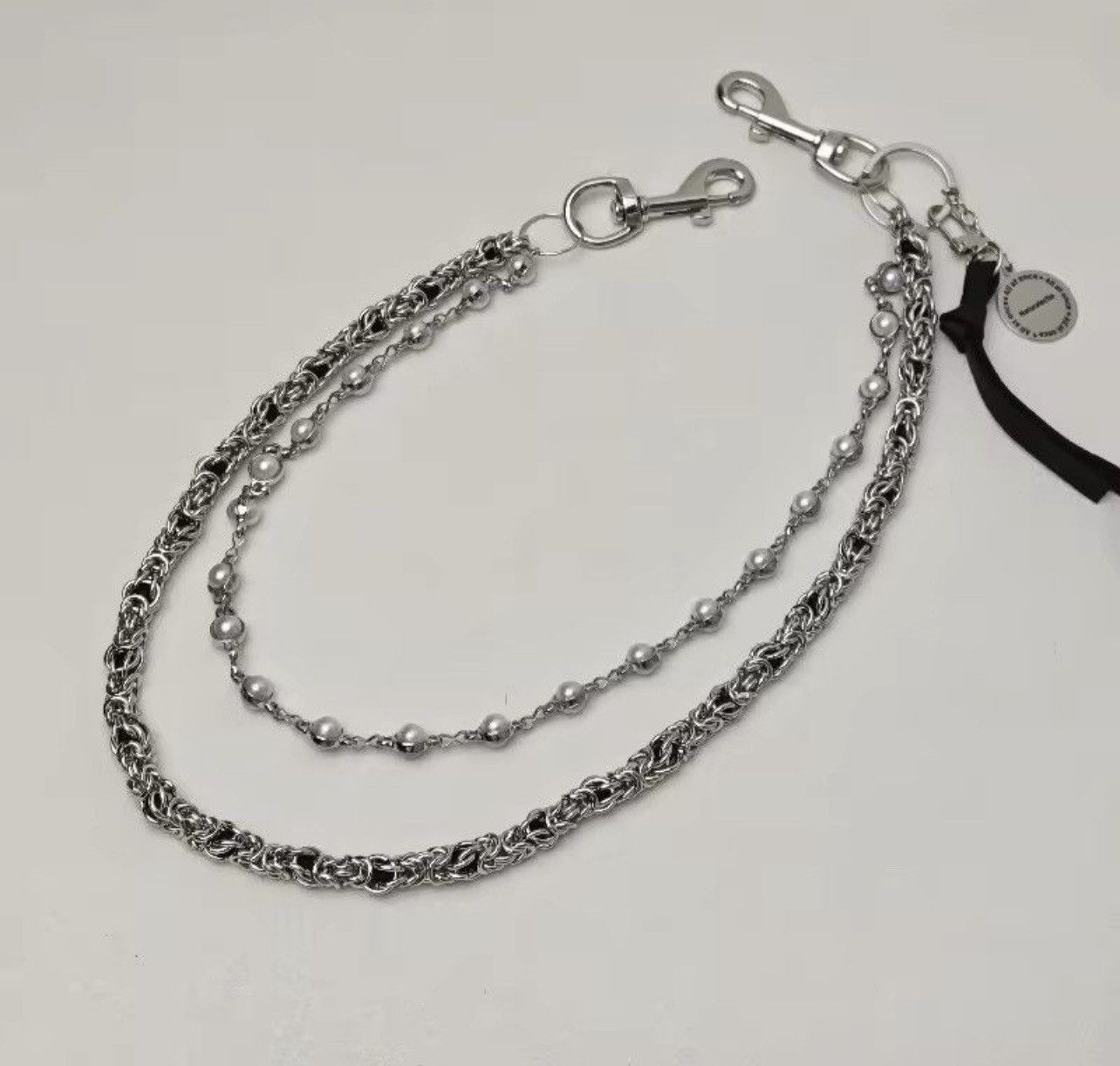 Jewelry Clamp Beads Biker Chain Size ONE SIZE - 2 Thumbnail
