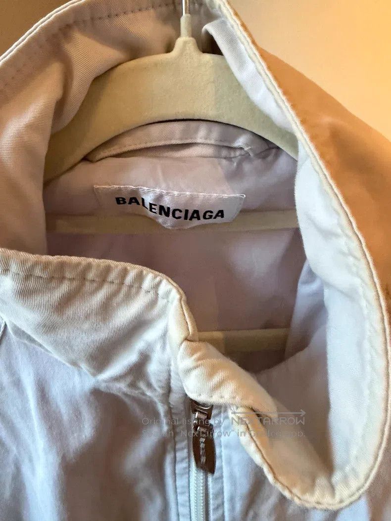 Balenciaga Balenciaga Pure white sports jacket Size US S / EU 44-46 / 1 - 4 Thumbnail