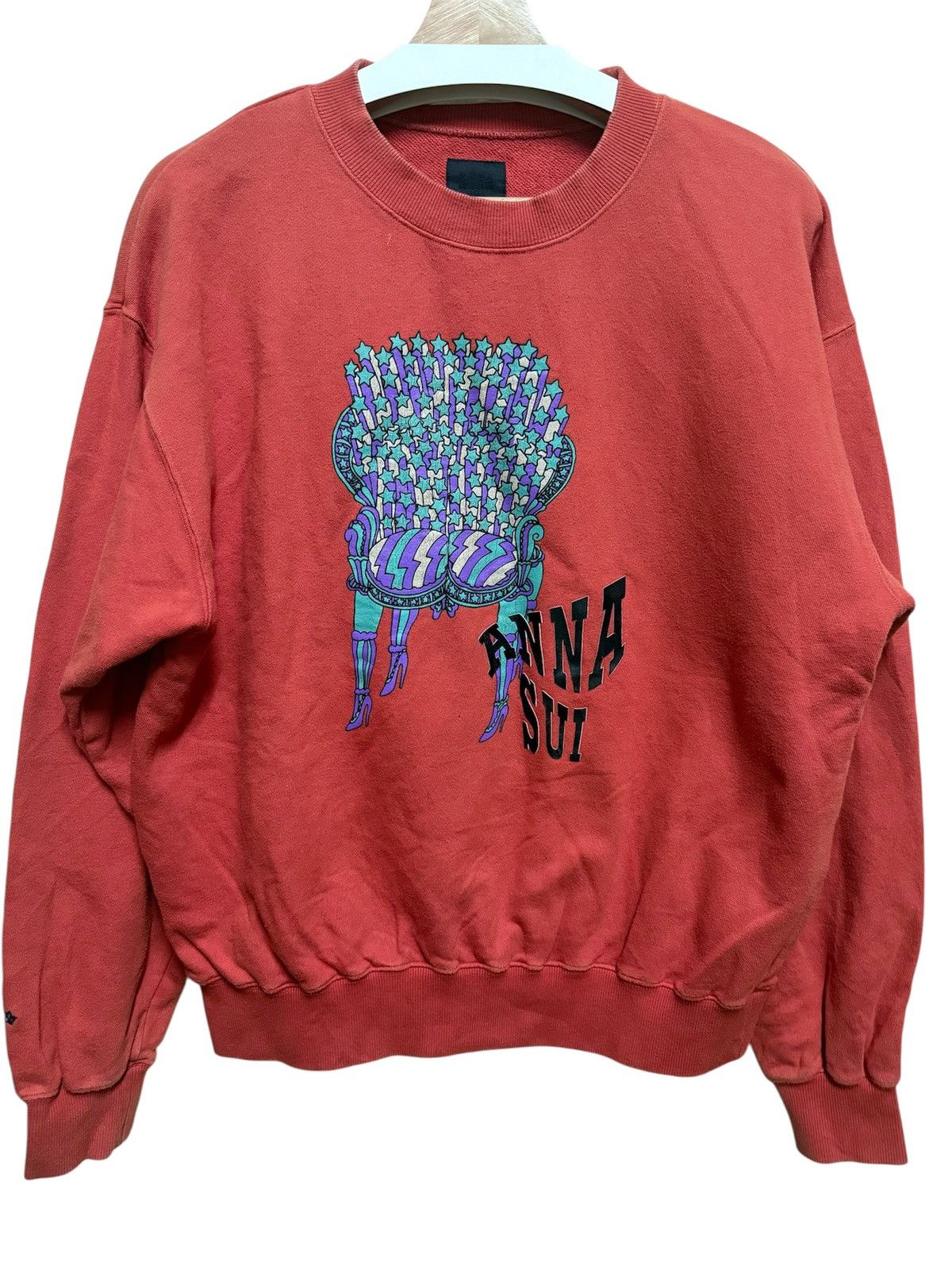 Japanese Brand Vintage Anna Sui Sweatshirt Size US L / EU 52-54 / 3 - 1 Thumbnail