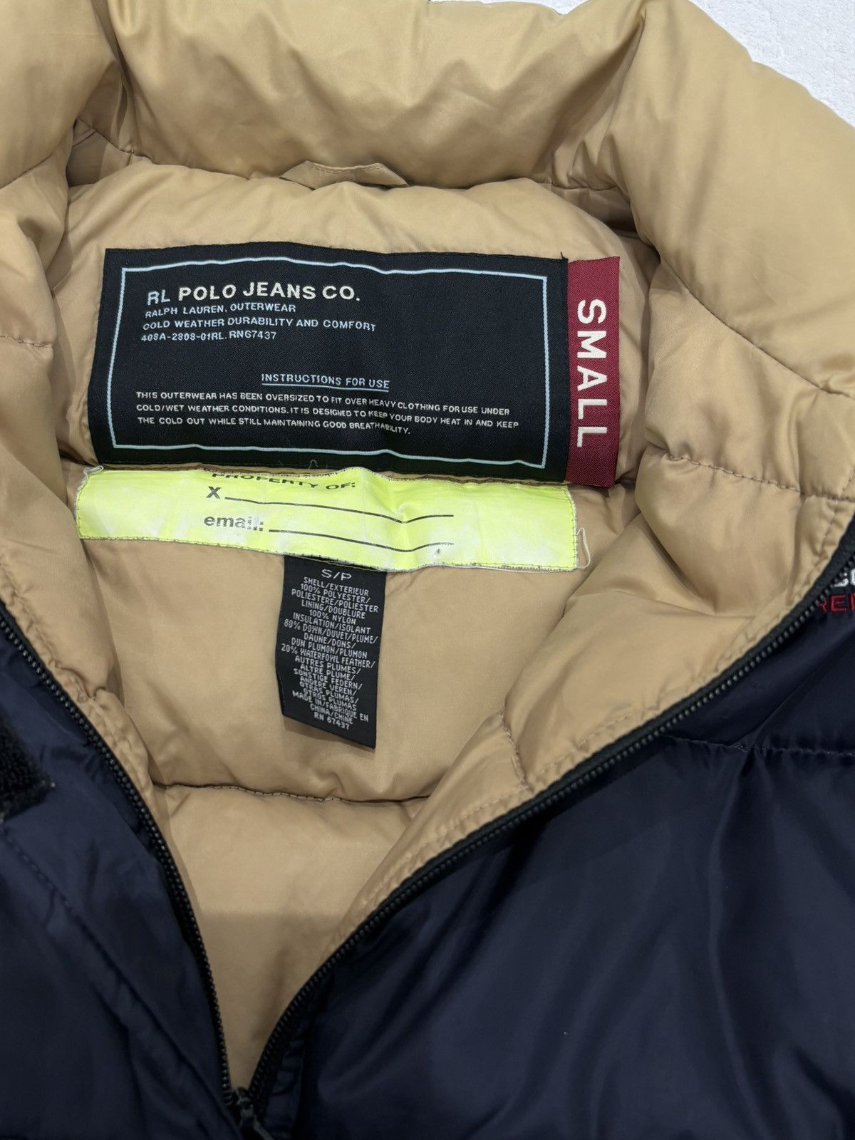Ralph Lauren 00s Ralph Lauren Vintage Down Jacket Rare Y2K Size US S / EU 44-46 / 1 - 7 Thumbnail