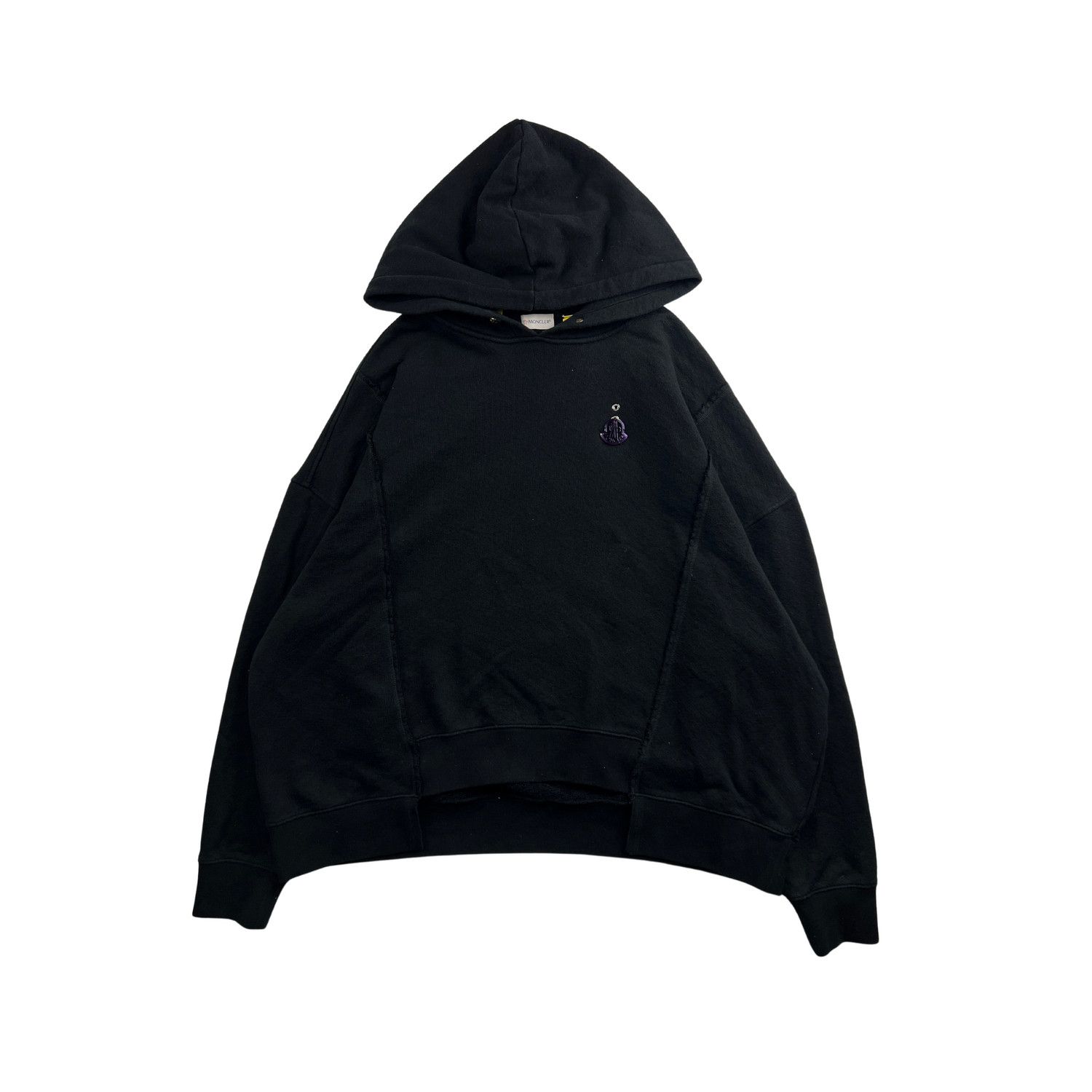【MONCLER X PALM ANGELS】ロゴ・パッチ・パーカー Moncler X Palm Angels Dual Logo Hoodie