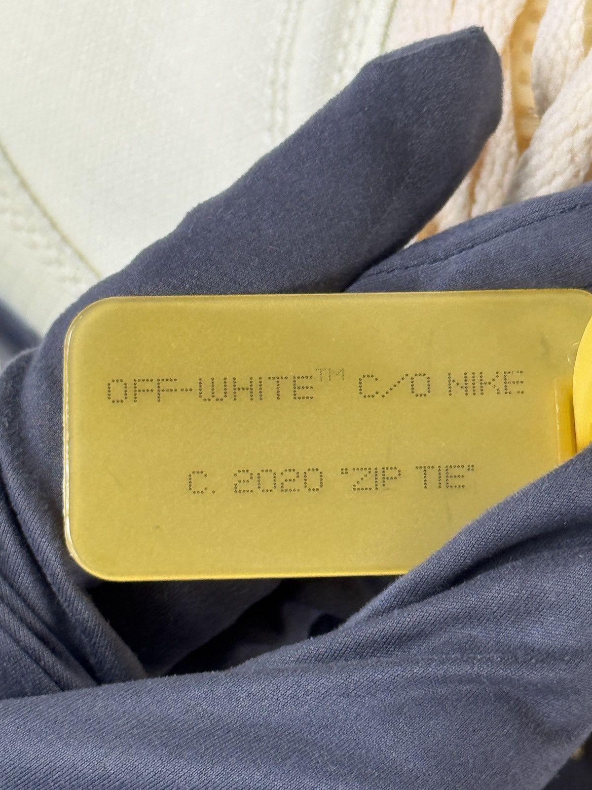 Nike × Off-White JORDAN 5 RETRO X OFF-WHITE SAIL SNEAKERS Size US 9.5 / EU 42-43 - 13 Thumbnail