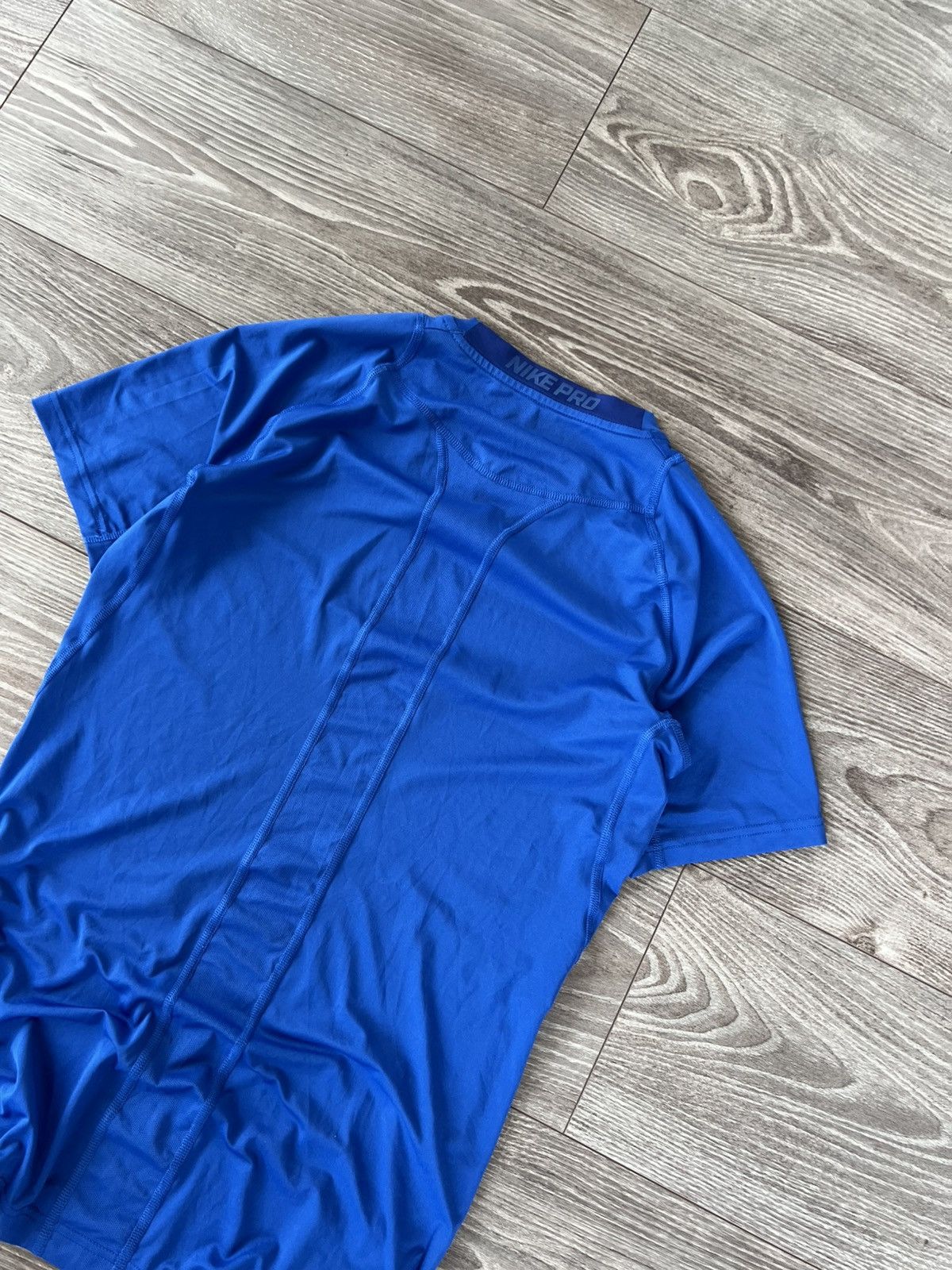 Nike Nike Pro Combat Onyx Rashguard Compression Gym Tee Size US L / EU 52-54 / 3 - 17 Thumbnail