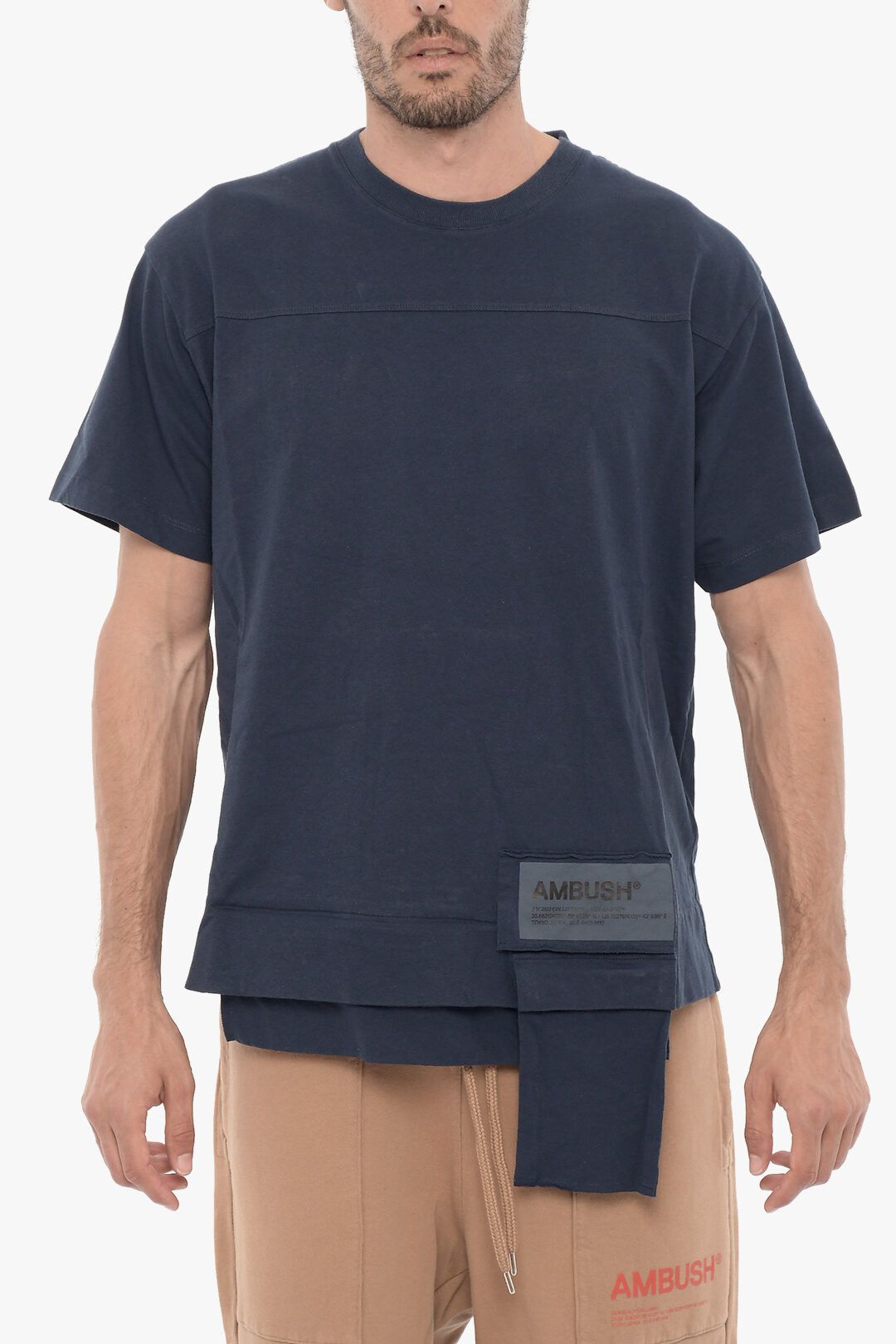 Ambush Design og1mm0925 Crewneck T-Shirt in Blue Size US XS / EU 42 / 0 - 1 Thumbnail