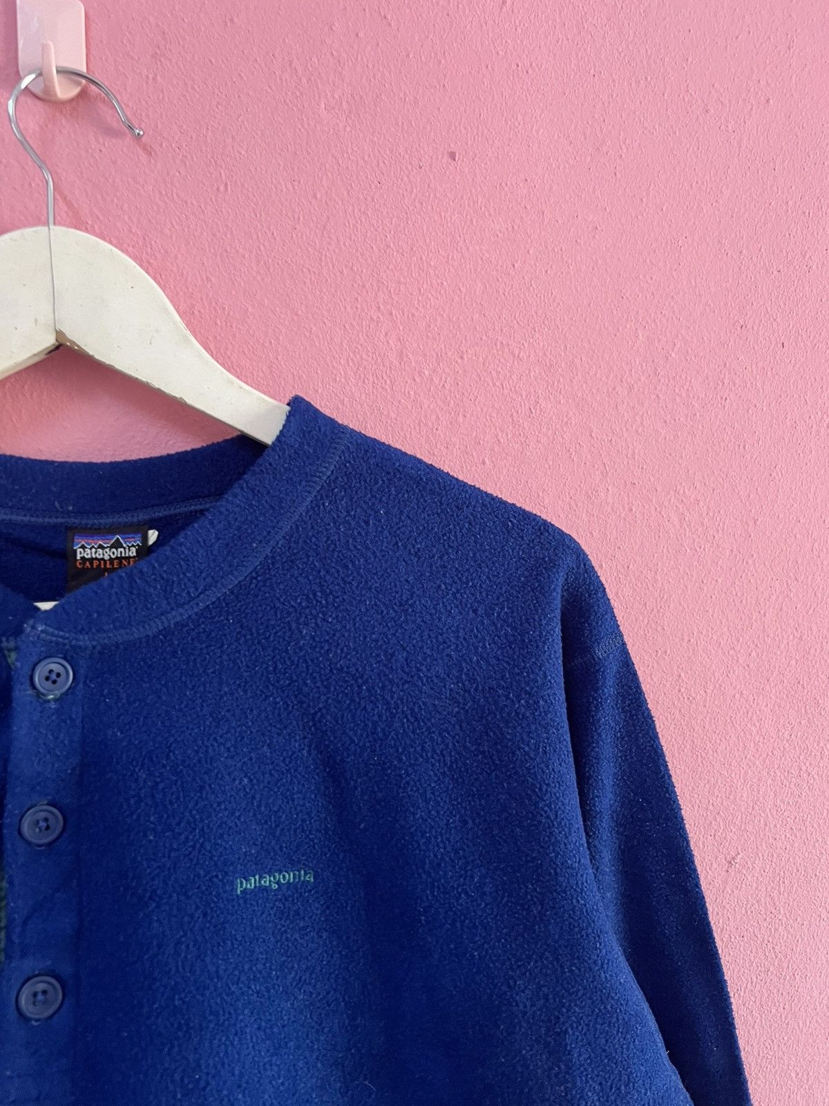 Patagonia PATAGONIA FLEECE HALF BUTTON Size US L / EU 52-54 / 3 - 2 Thumbnail