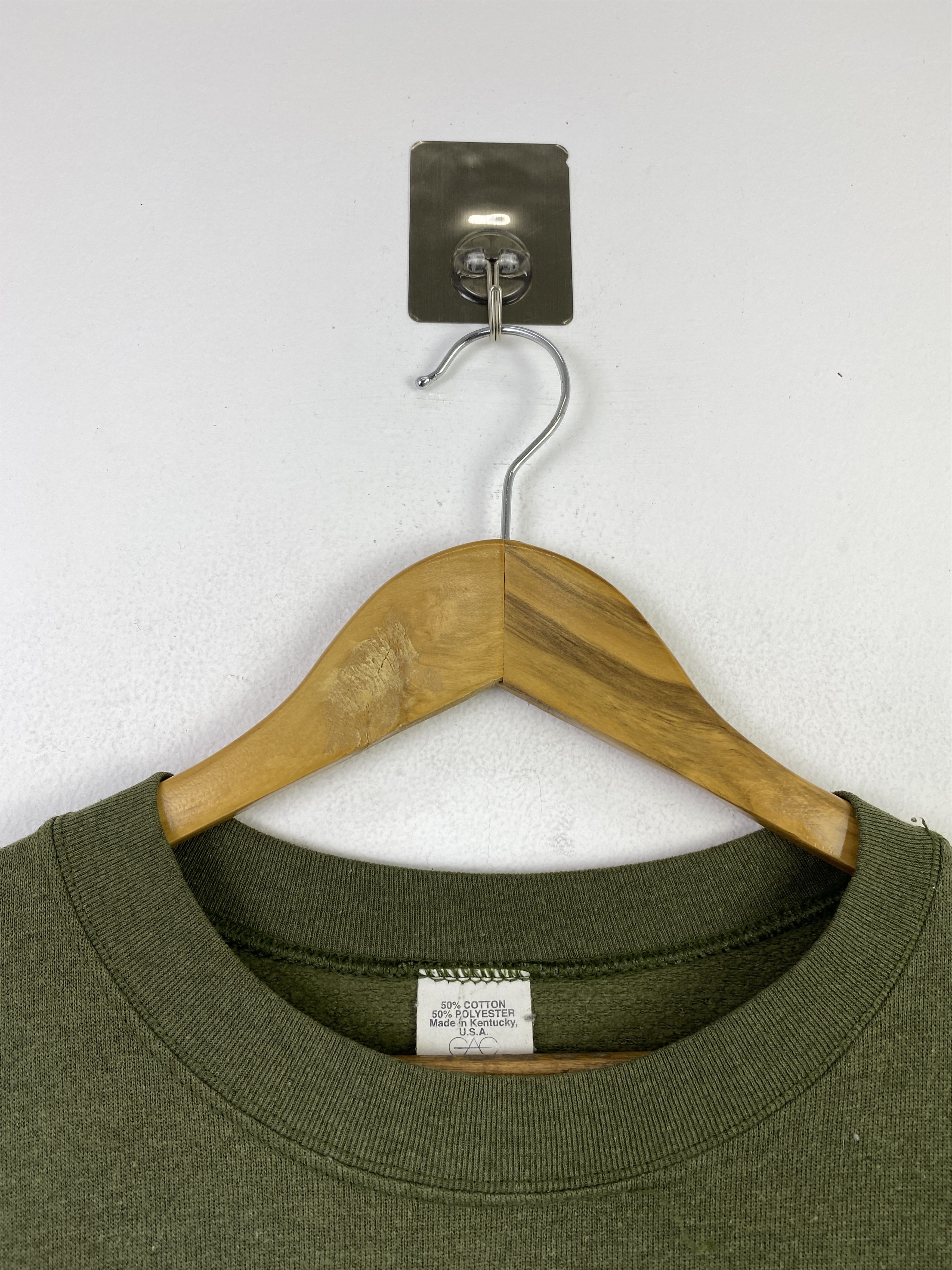 Vintage Vintage 90s USMC Plain Crewneck Sweatshirt SH0396 Size US S / EU 44-46 / 1 - 7 Thumbnail