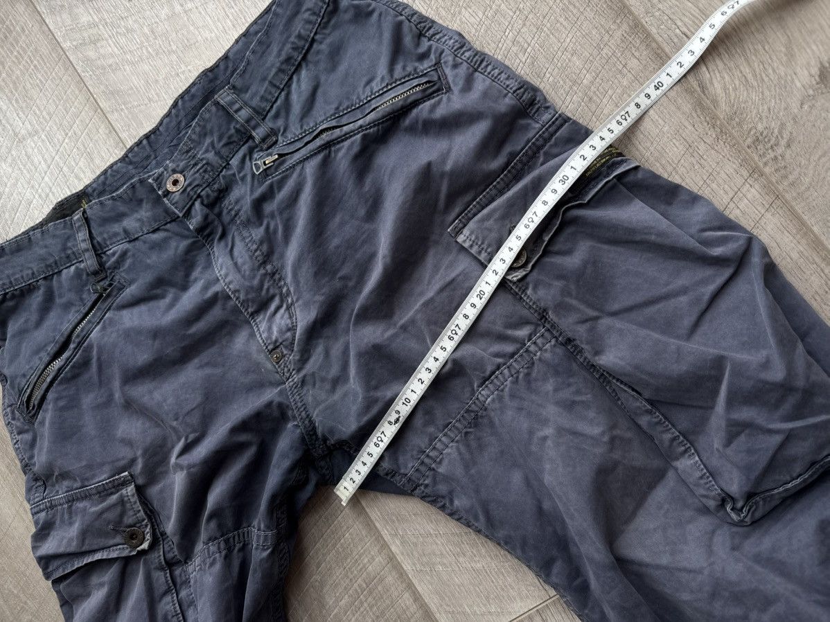 Polo Ralph Lauren Parachute Cargo Pants Polo Jeans Company Navy Military Faded Size US 34 / EU 50 - 15 Thumbnail