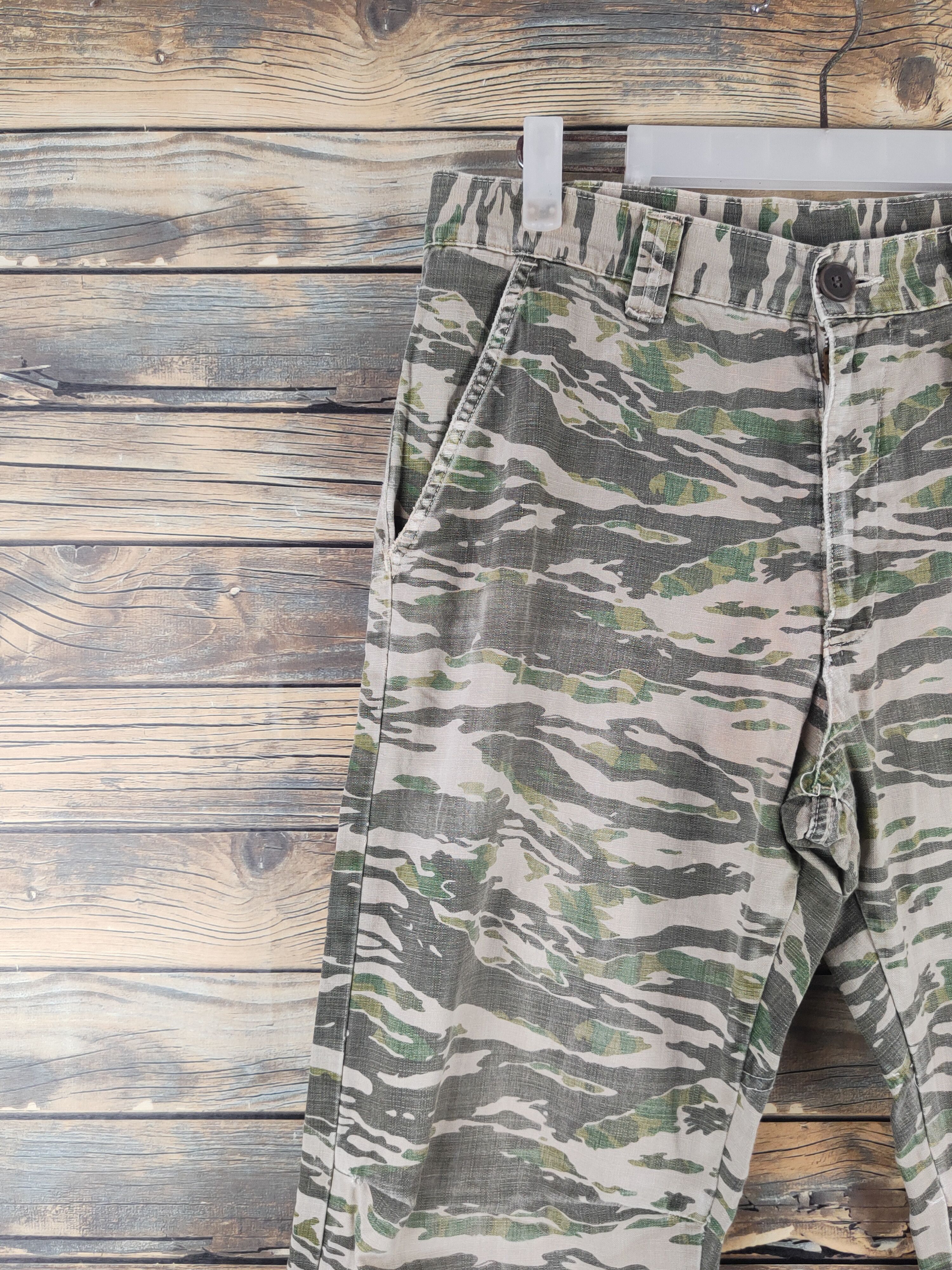Johnbull DL Johnbull Camouflage Multipocket Casual Pants #sp46-287T Size US 32 / EU 48 - 3 Thumbnail