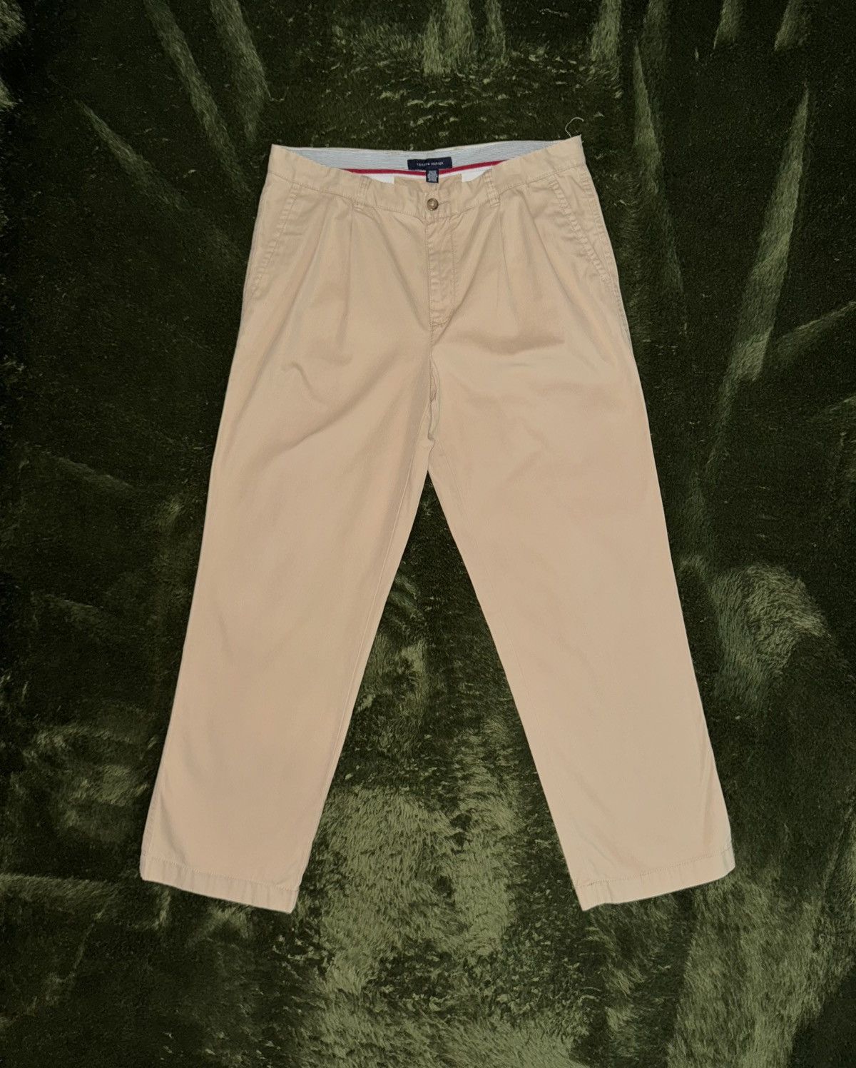 Tommy Hilfiger [W36/L32] Tommy Hilfiger two tucked washed chino pants Size US 36 / EU 52 - 1 Thumbnail