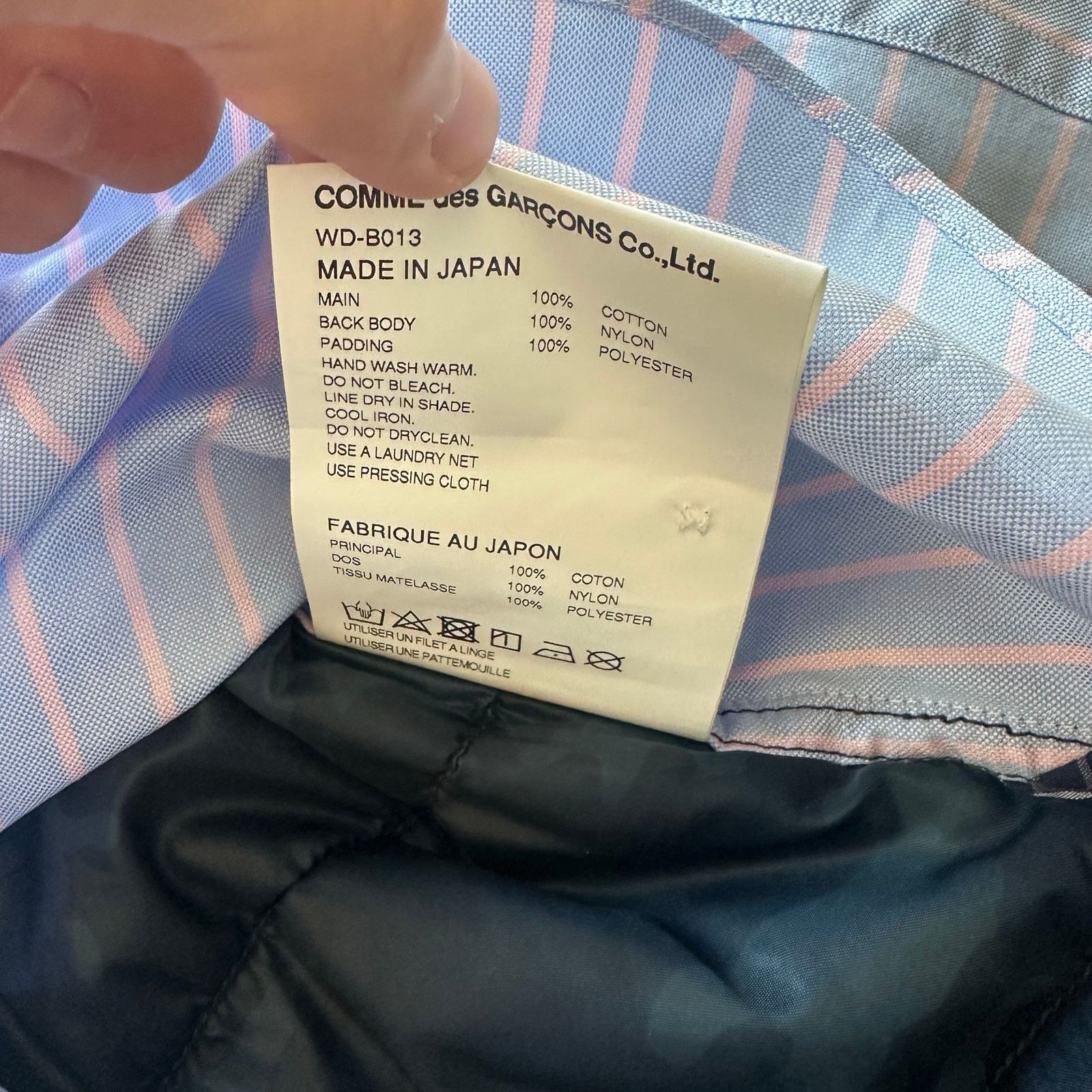 Junya Watanabe CDG Junya Wantanabe Panelled Button Up Size US M / EU 48-50 / 2 - 6 Thumbnail