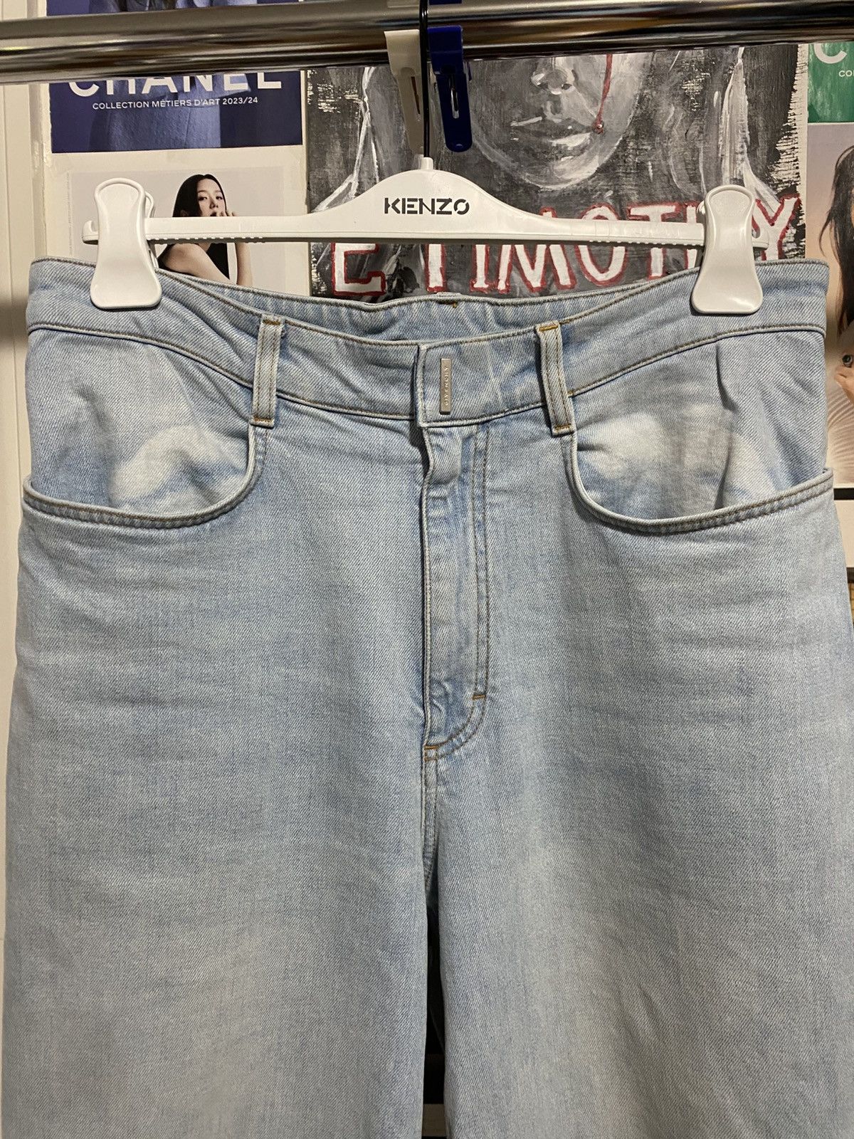 Givenchy Givenchy Wide Jeans Size US 30 / EU 46 - 3 Thumbnail