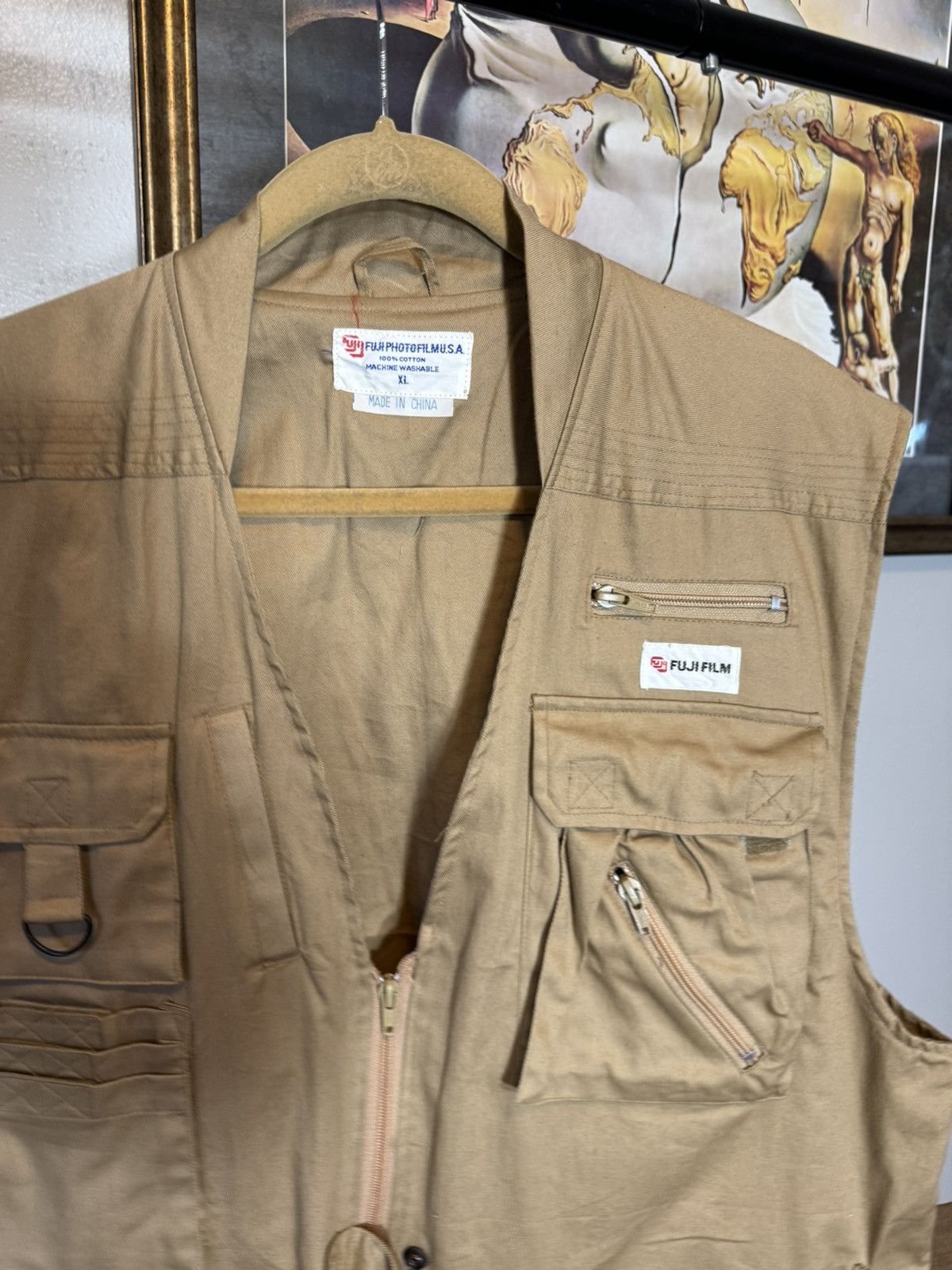 Vintage Vintage Fuji Film Vest Size US XL / EU 56 / 4 - 5 Thumbnail