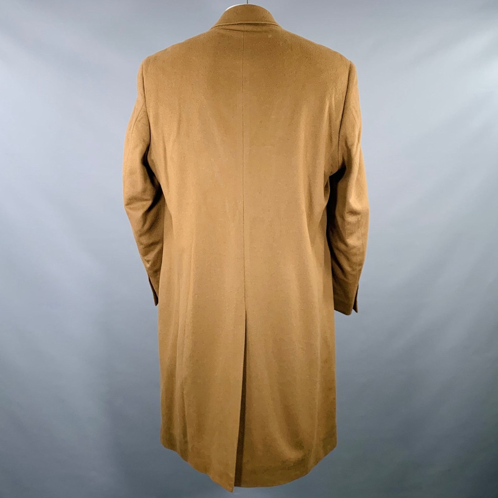 Jos. A. Bank JoS. A. BANK Size 42 Tan Cashmere Single Breasted Coat Size US L / EU 52-54 / 3 - 3 Thumbnail