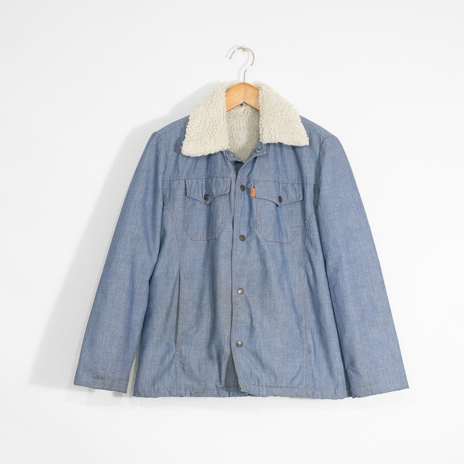 Levi's Vintage Levis Sherpa Lined Denim Jacket Mens Small - Western Size US S / EU 44-46 / 1 - 1 Thumbnail