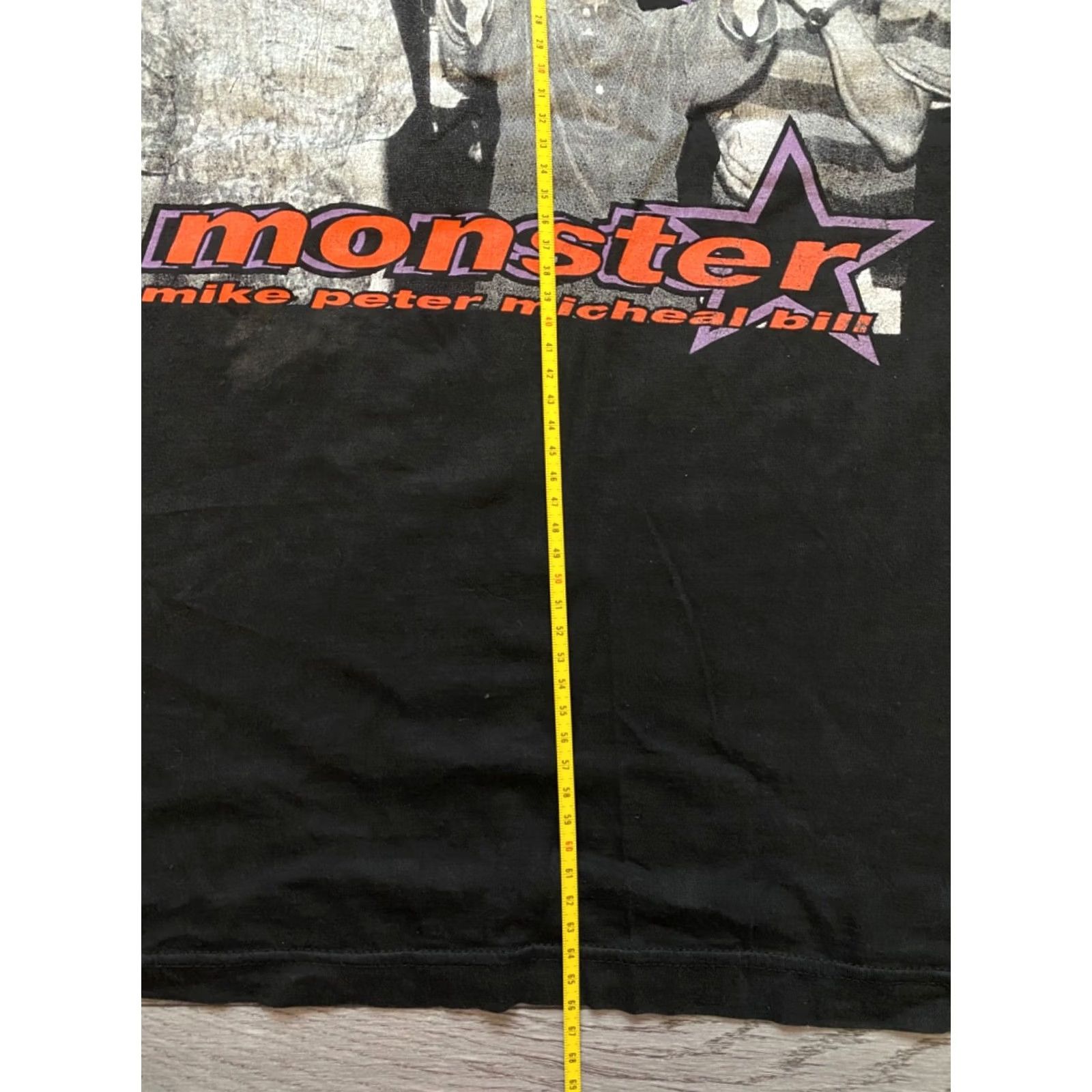 Vintage VINTAGE R.E.M Monster Black Short Sleeve Shirt L Mens 1990s Rock Band T-Shirt Size US L / EU 52-54 / 3 - 8 Thumbnail