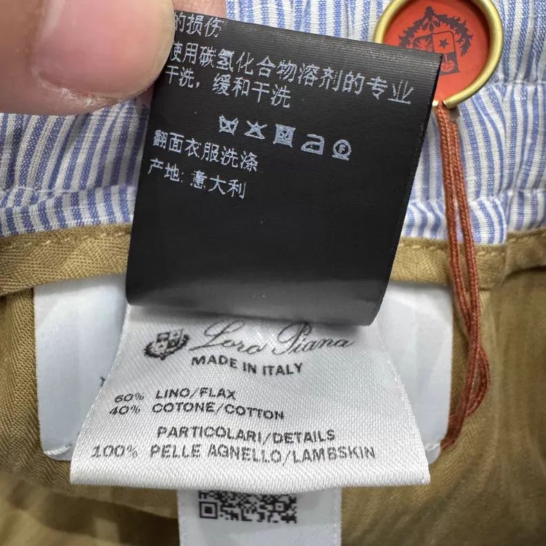 Loro Piana Loro Piana Linen Lounge Pants Size US 30 / EU 46 - 5 Thumbnail