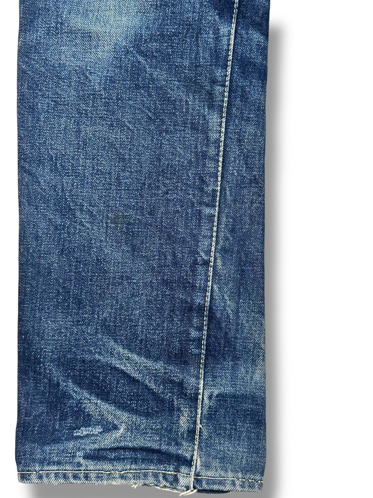 Denime Denime Vintage Selvedge Straight Loose With Faded Wash Size US 32 / EU 48 - 13 Thumbnail