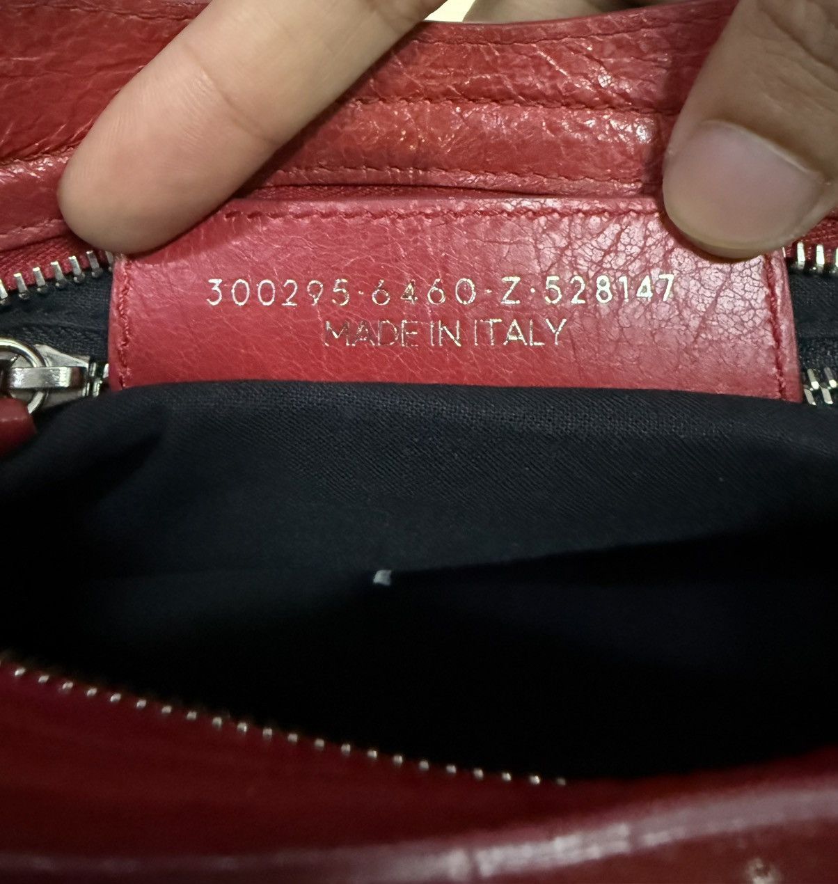 Balenciaga Balenciaga Classic Mini City red lambskin Leather bag Size ONE SIZE - 9 Thumbnail