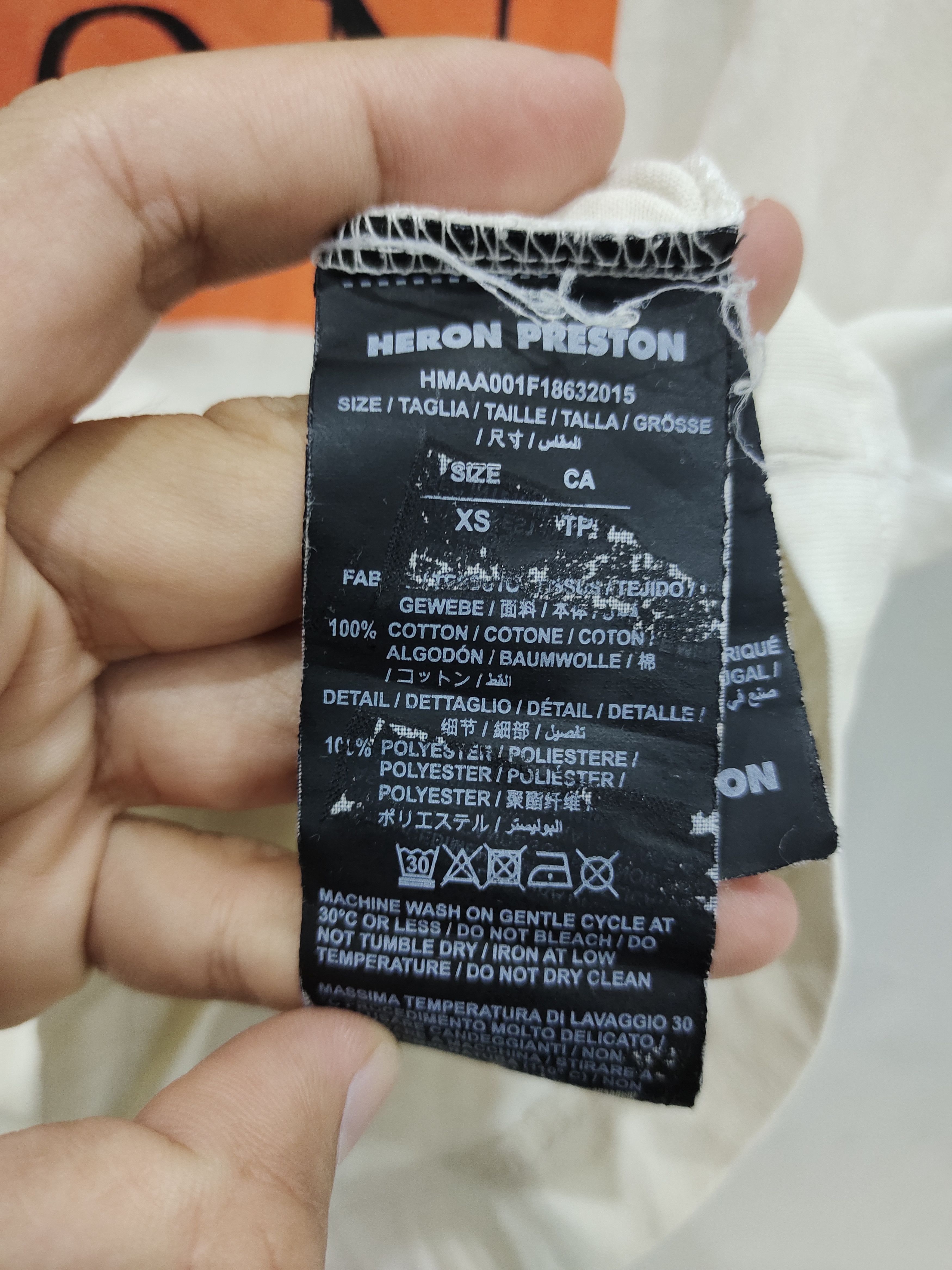 Designer × Heron Preston × Vintage RARE HERON PRESTON T-SHIRT Size US XS / EU 42 / 0 - 4 Thumbnail