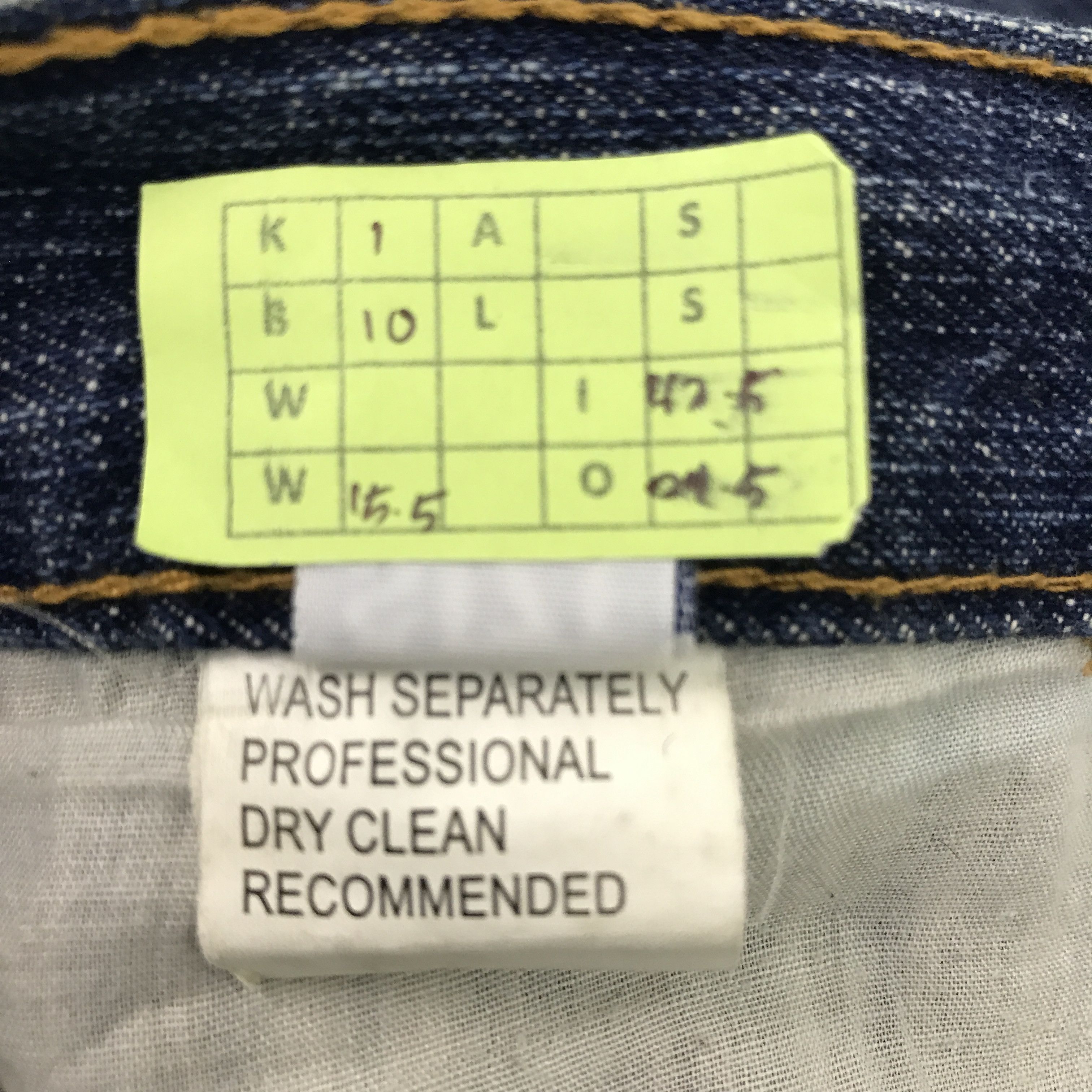 Japanese Brand Vintage Decomp patchwork style Distressed Jeans Size US 31 - 11 Thumbnail