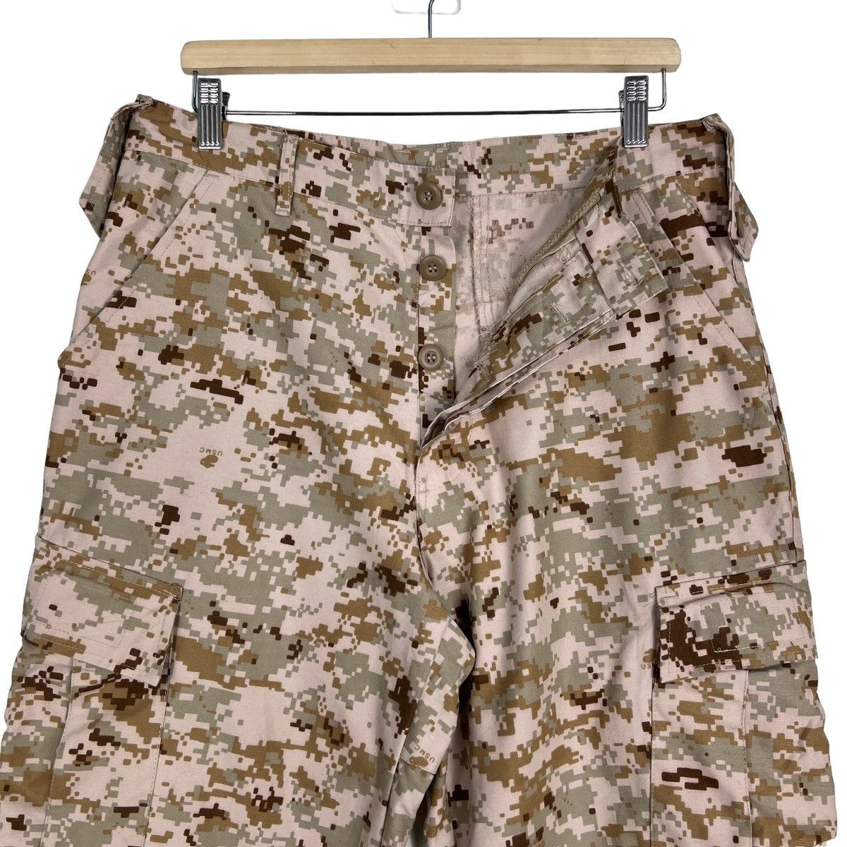 Japanese Brand × Rothco 🔥 VINTAGE DIGITAL WOODLAND CAMO CARGO PANTS Size US 34 / EU 50 - 10 Thumbnail