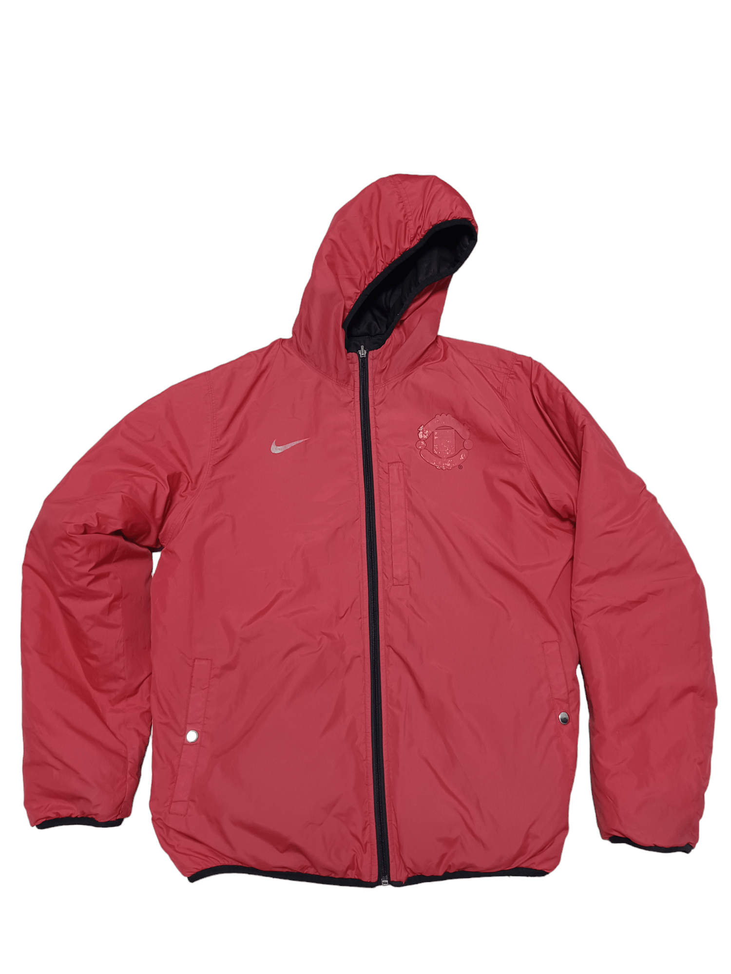 Nike NIKE 00S VINTAGE MAN UNITED REVERSEABLE JACKET SOCCER Size US M / EU 48-50 / 2 - 6 Thumbnail