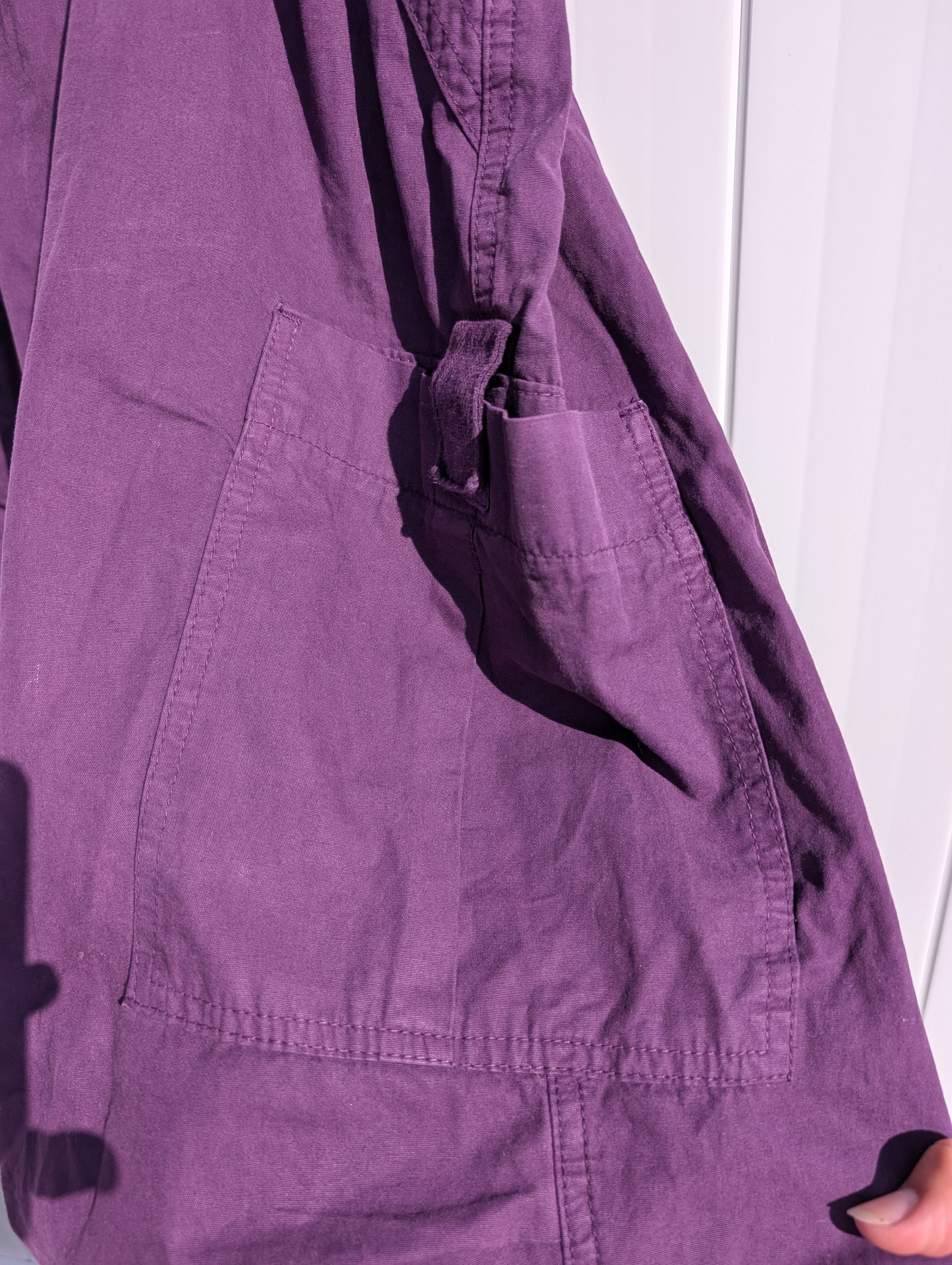 Jaded London × Japanese Brand Jaded London Purple Parachute Pants (M) Size US 32 / EU 48 - 4 Thumbnail