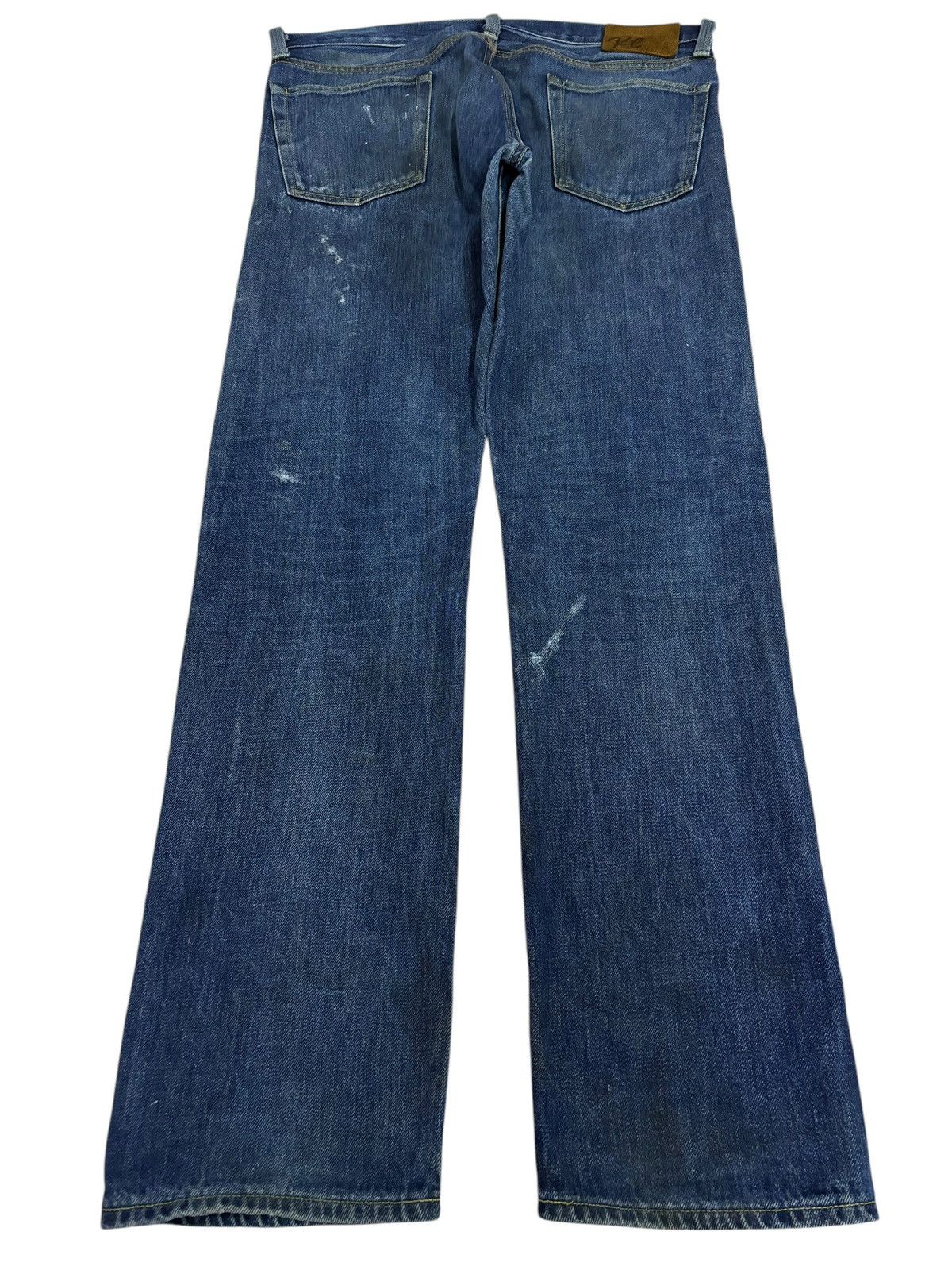 Japanese Brand × Self Edge Vintage RE Journal Standard Selvedge Distressed Jeans Size US 34 / EU 50 - 3 Thumbnail