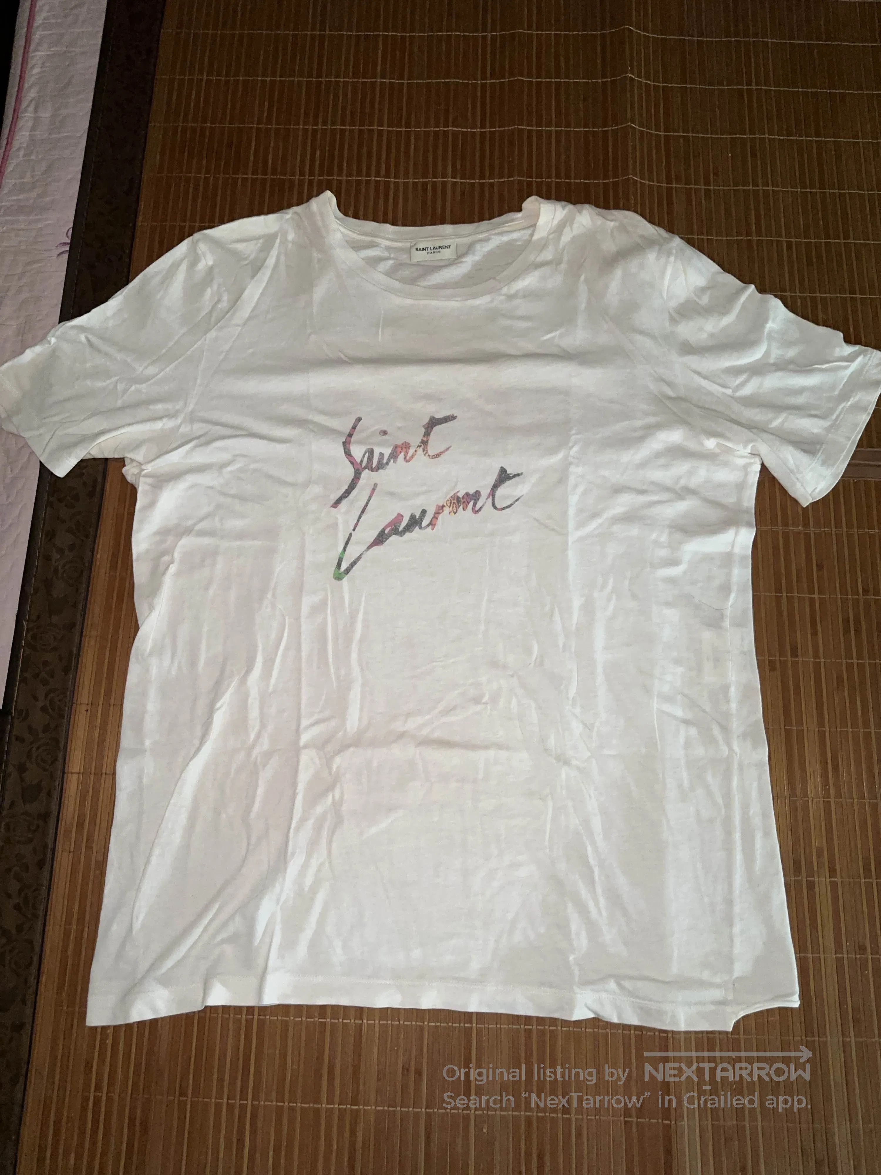 Saint Laurent Paris Saint Laurent 2018 Graphic Print T-Shirt | Grailed