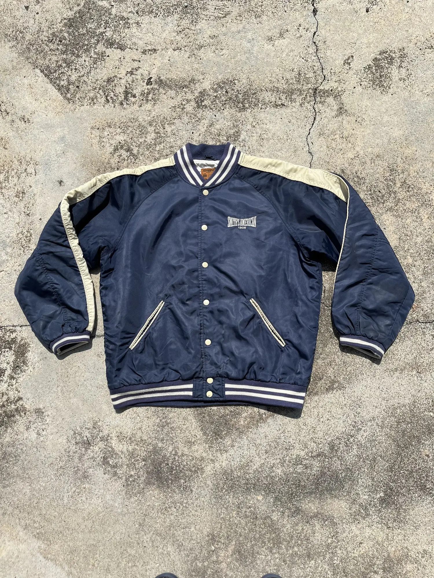 Smith's American Smith American Varsity Bomber Jacket Size US M / EU 48-50 / 2 - 2 Thumbnail