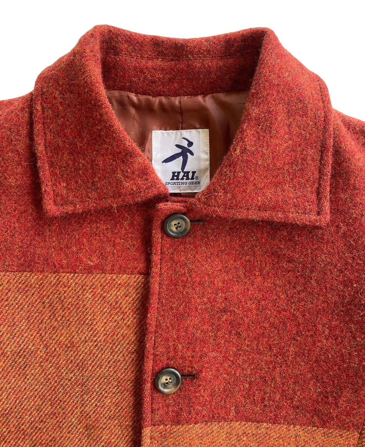 Hai Sporting Gear Issey Miyake Wool Hybrid Patchwork Jacket Size US M / EU 48-50 / 2 - 5 Thumbnail