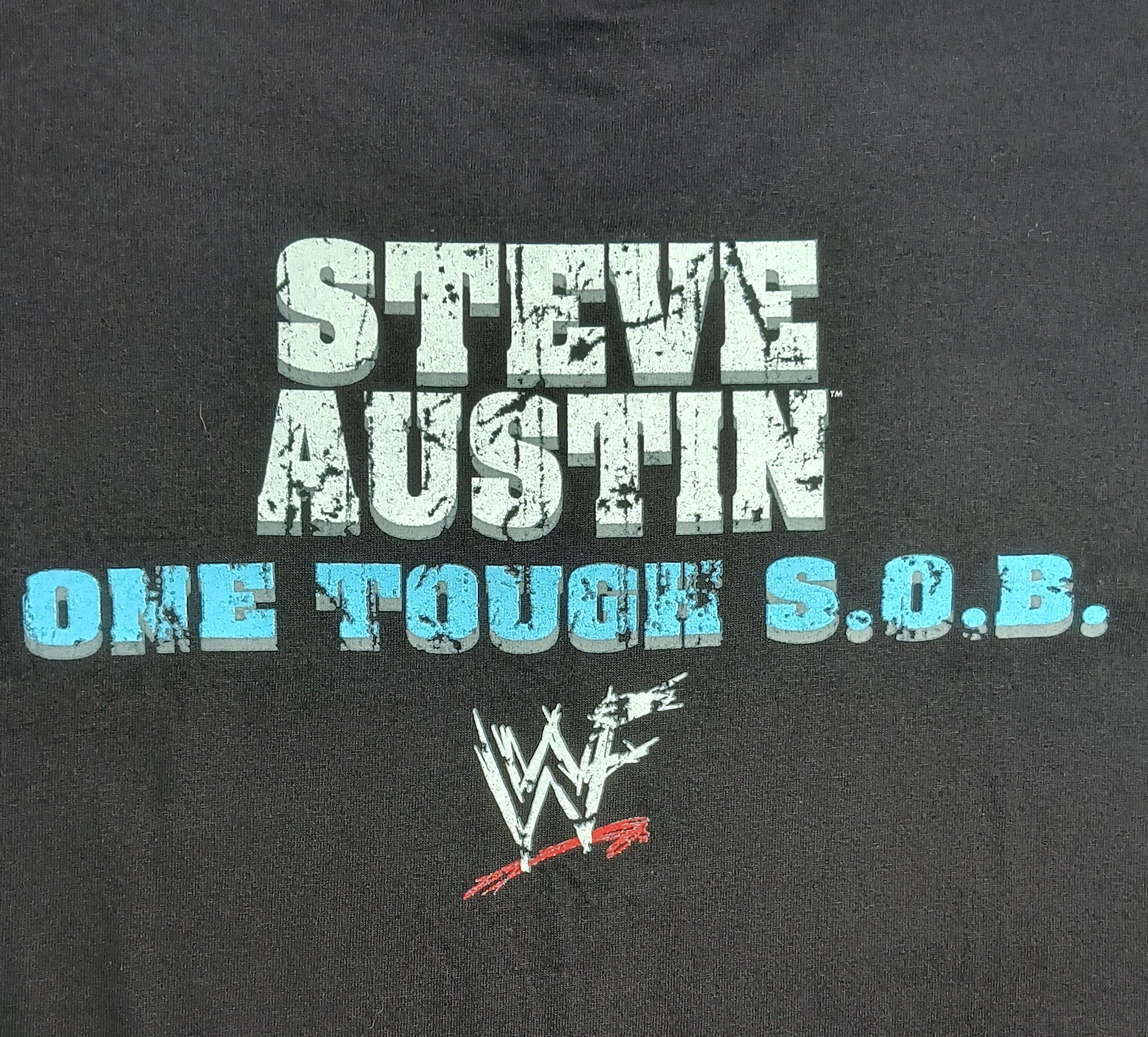 AAA DS vintage Y2K Stone Cold Steve Austin BMF 2000 tee Size US XXL / EU 58 / 5 - 6 Thumbnail