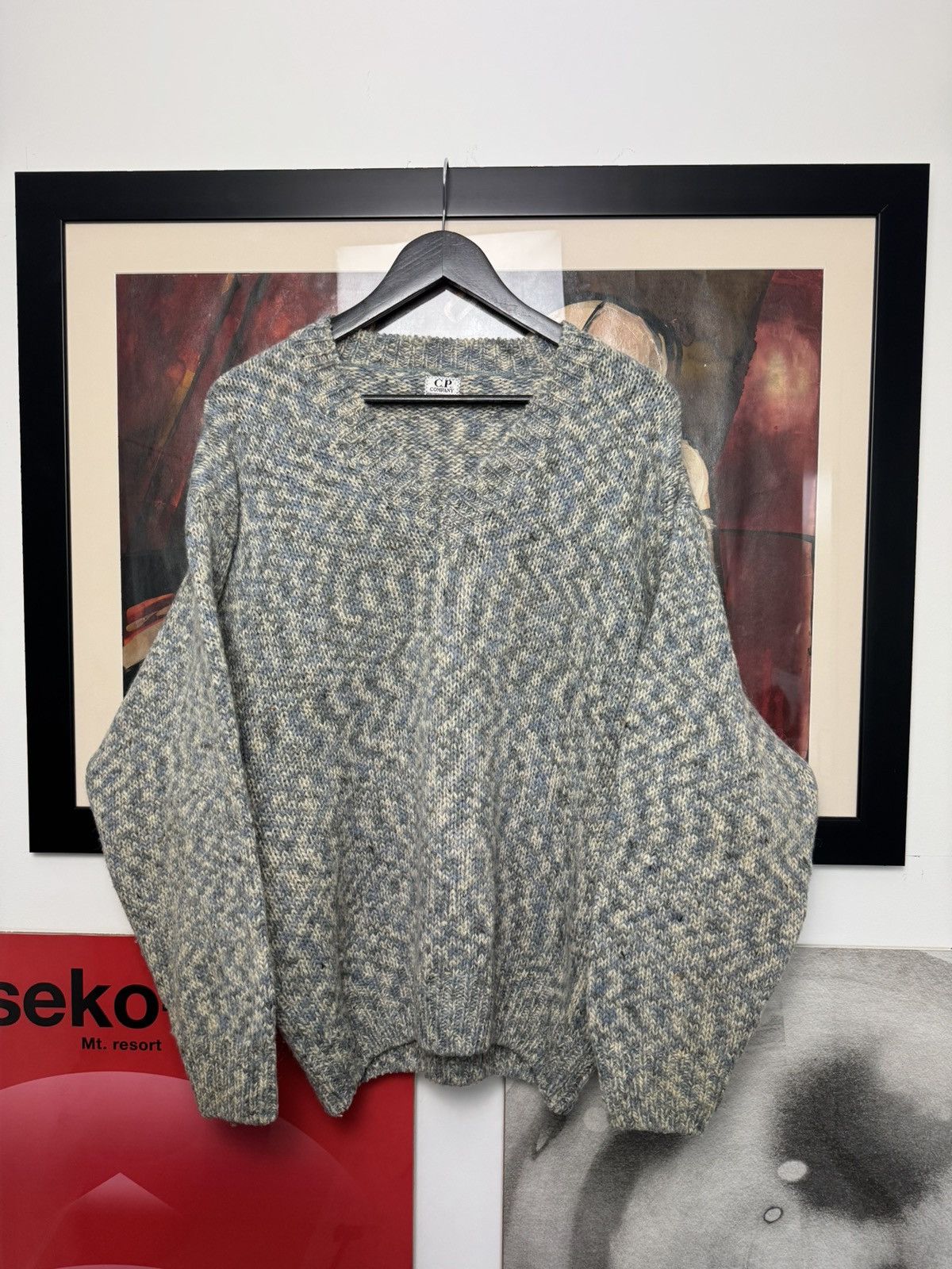 C.P. Company by Massimo Osti 90s Vintage Knitt Wool Sweater