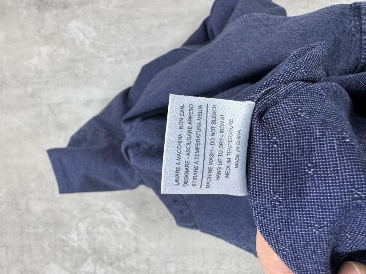 Boggi BOGGI MILANO Denim shirt Long sleeve BUTTON UP Mens size M Size US M / EU 48-50 / 2 - 7 Thumbnail