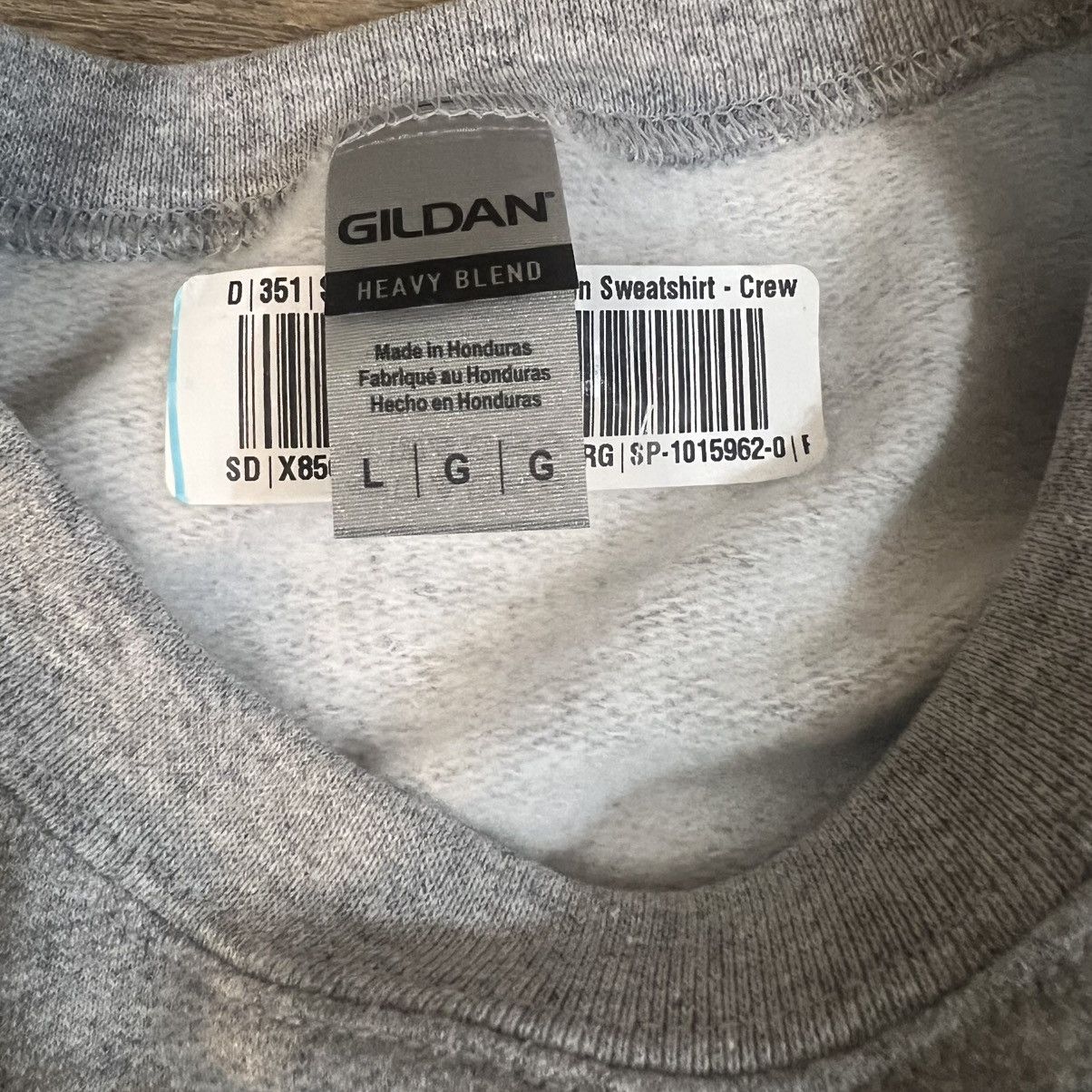 Adidas Adidas Gildan Naruto NWT Large Grey Crewneck Sweatshirt Size US L / EU 52-54 / 3 - 3 Thumbnail