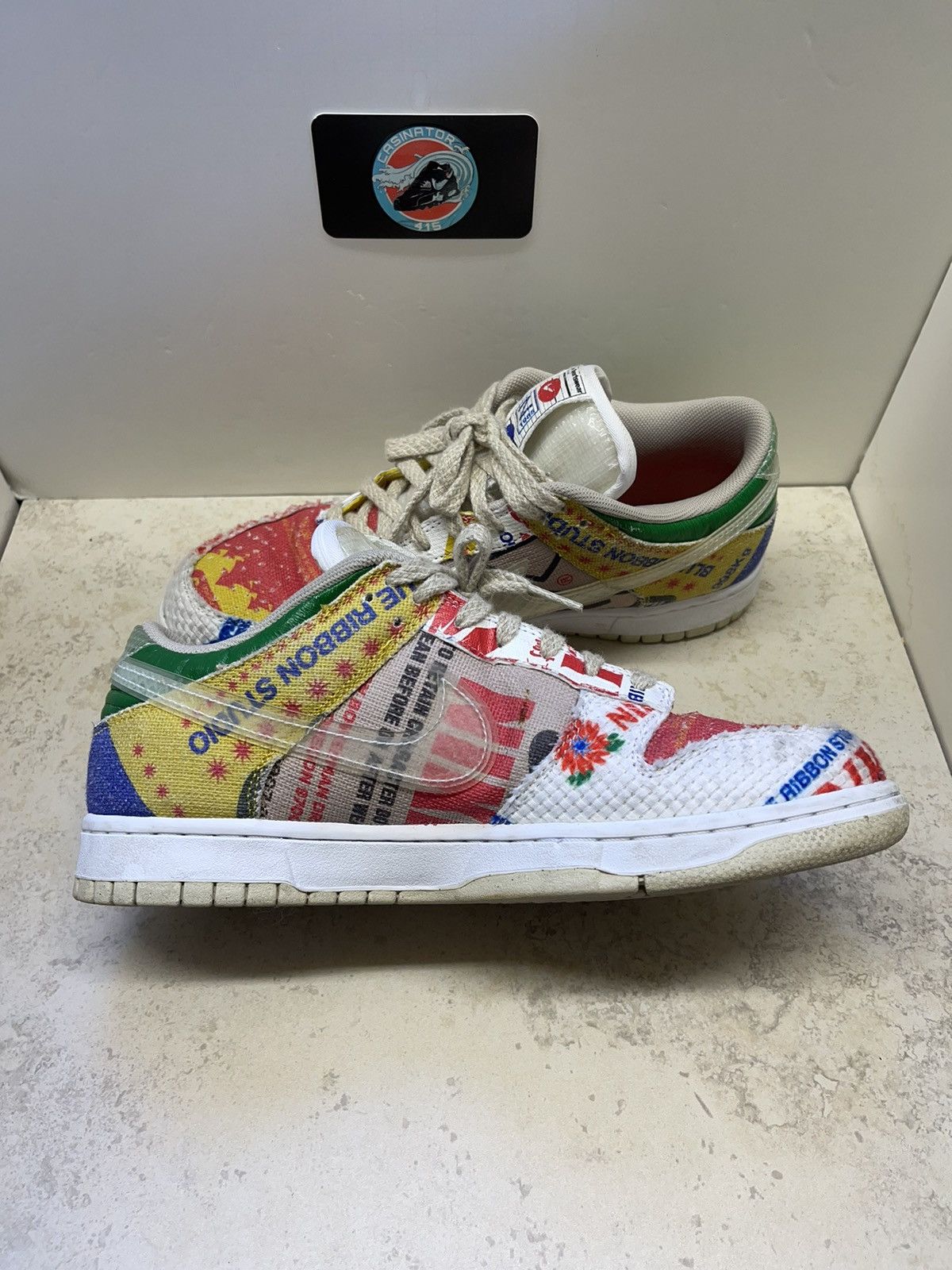 Nike Size 9 - Nike Dunk Low City Market (DA6125-900) Size US 9 / EU 42 - 2 Thumbnail