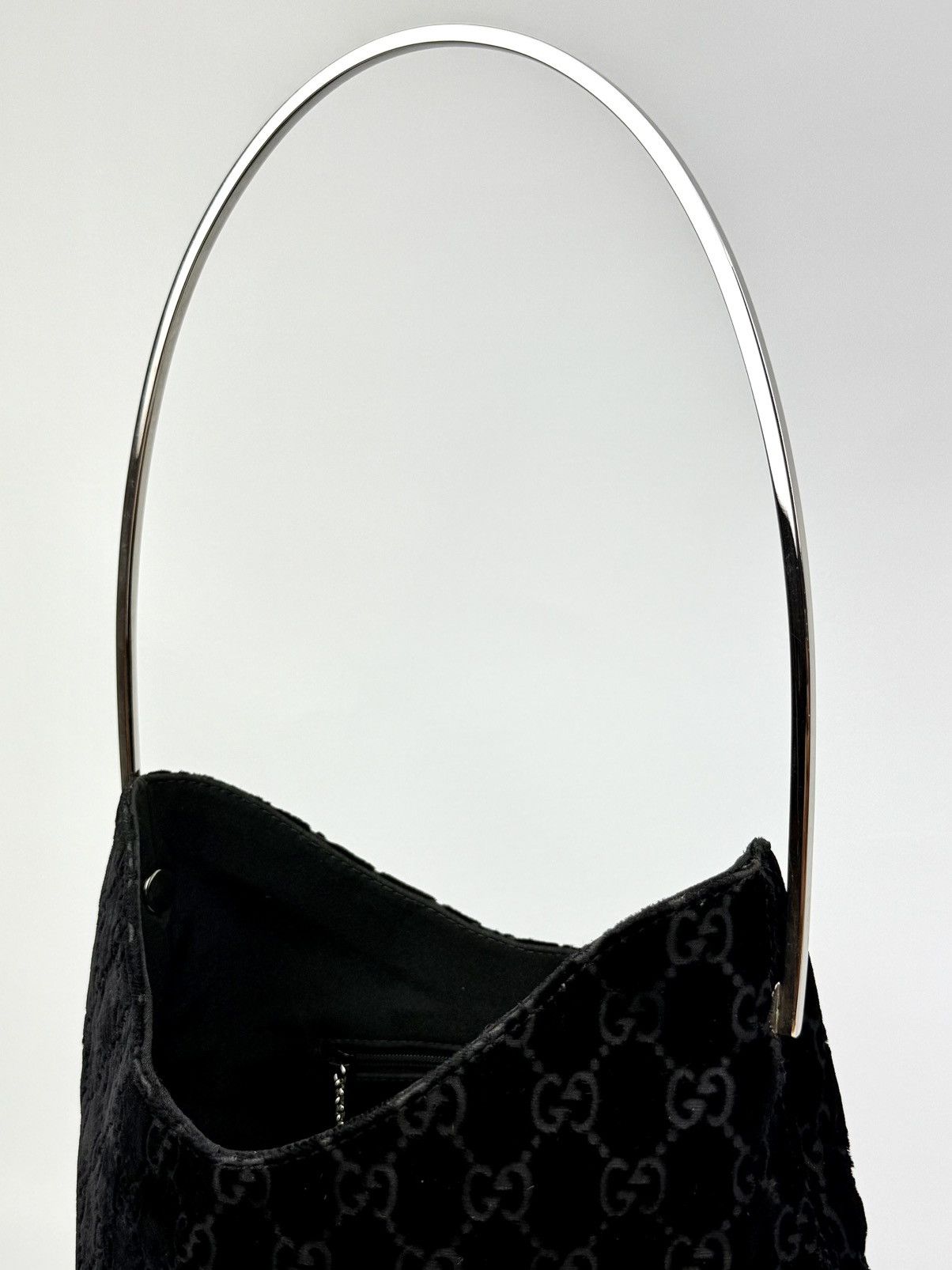 Gucci Gucci - Tom Ford - FW/1997 - Black - Velvet - Shoulder Bag Size ONE SIZE - 6 Thumbnail