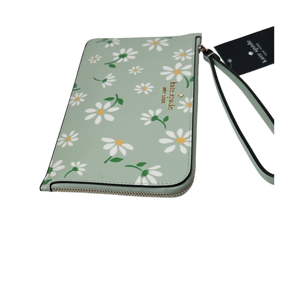 Kate Spade Kate Spade Lucy Day Tripper Daisy Medium L-Zip Wristlet Size ONE SIZE - 5 Thumbnail