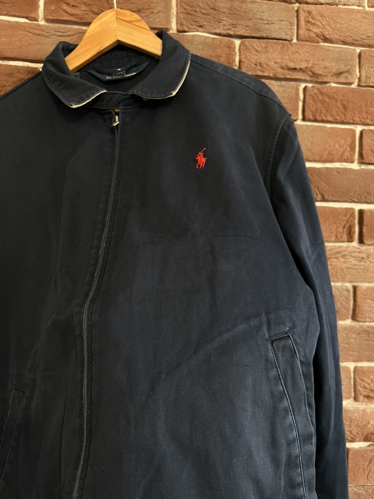 Polo Ralph Lauren Polo Ralph Lauren Vintage Navy Large Pony Jacket Casual Size US XL / EU 56 / 4 - 4 Thumbnail
