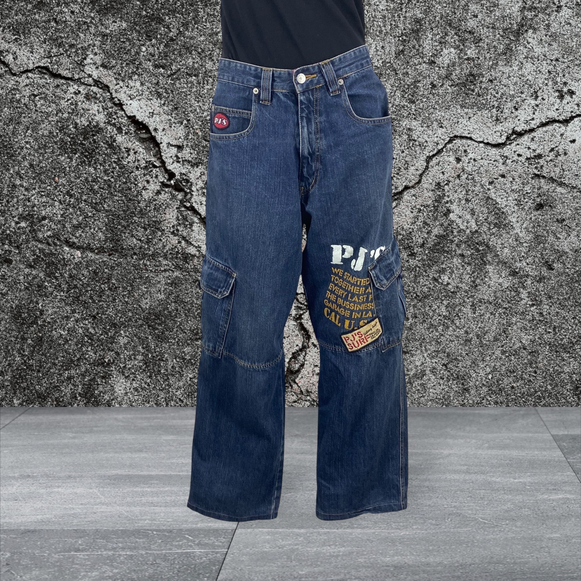 Other Pj Surf Baggy Jeans Hip Hop Skateboards Jeans Size US 27 - 2 Thumbnail