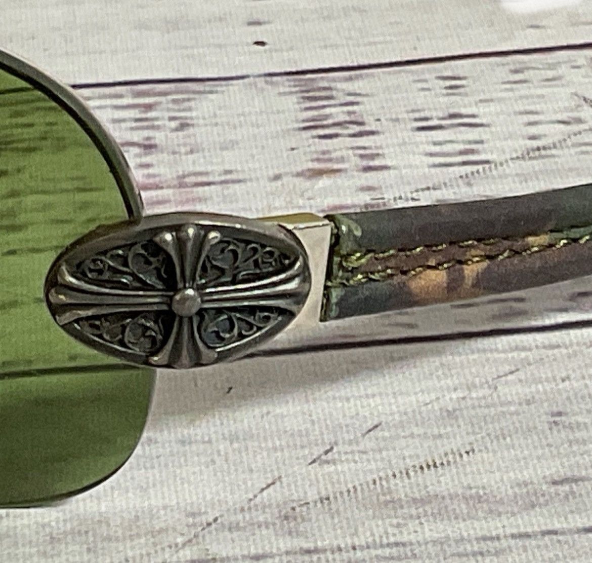 Chrome Hearts Chrome hearts leather camo sunglasses Size ONE SIZE - 4 Thumbnail