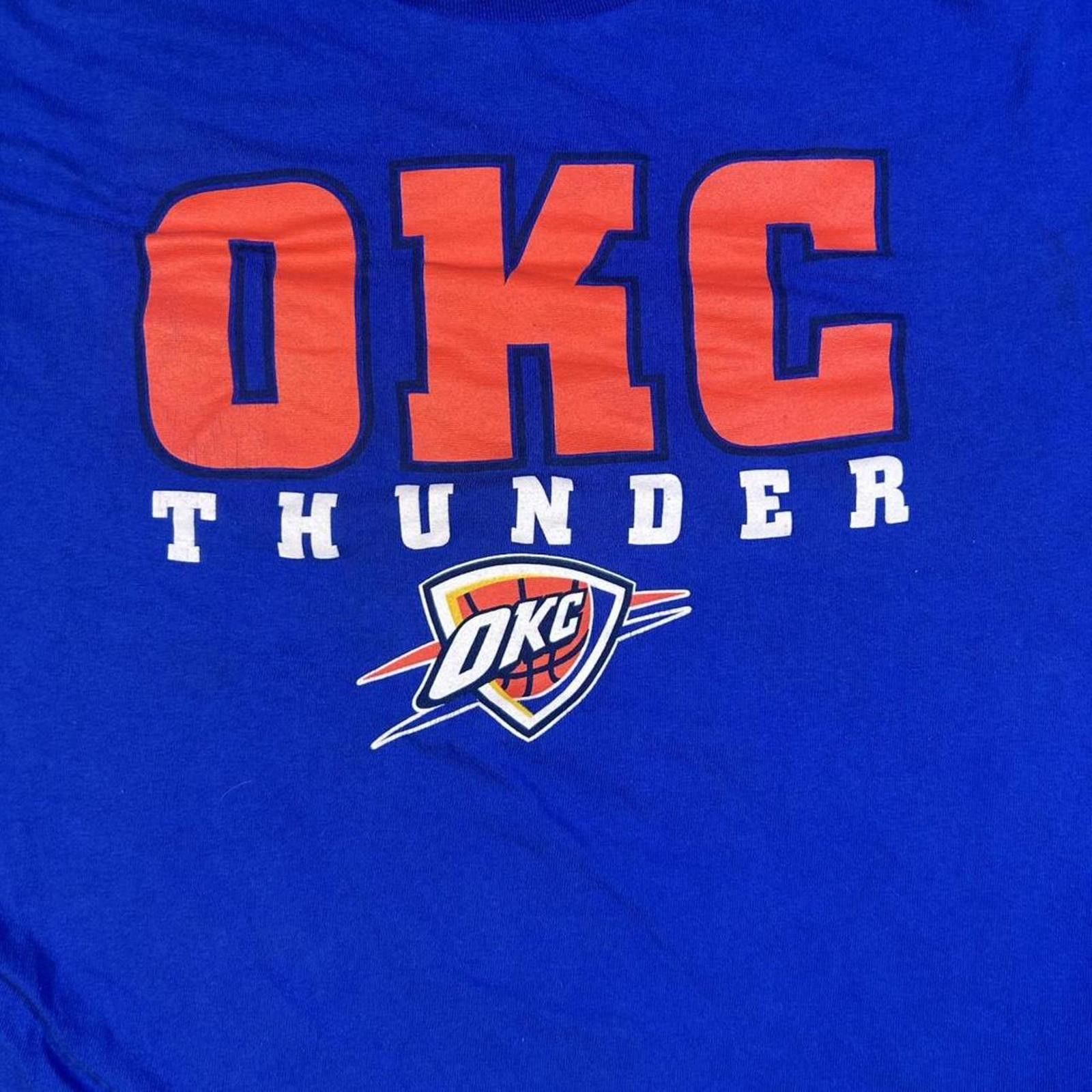 Other OKC thunder blue and orange T-shirt men’s size XL Size US XL / EU 56 / 4 - 3 Thumbnail