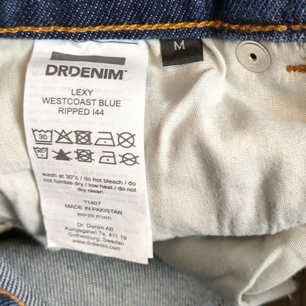 Dr. Denim Dr. denim Lexy West Coast blue ripped jeans size medium Size 25" / US 0 / IT 36 - 7 Thumbnail